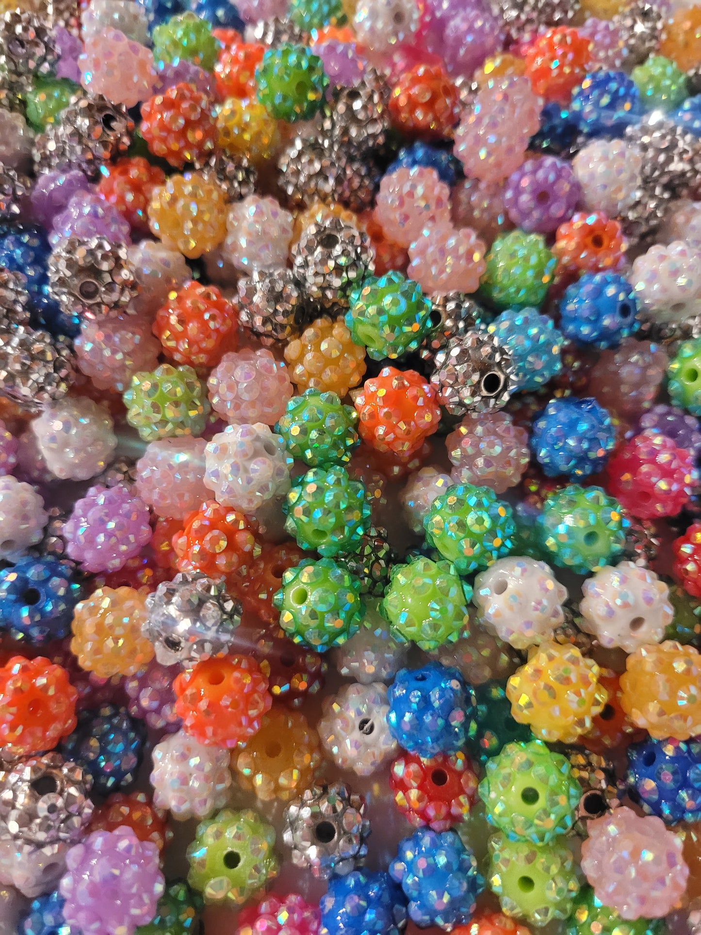 12mm Rhinestone Beads