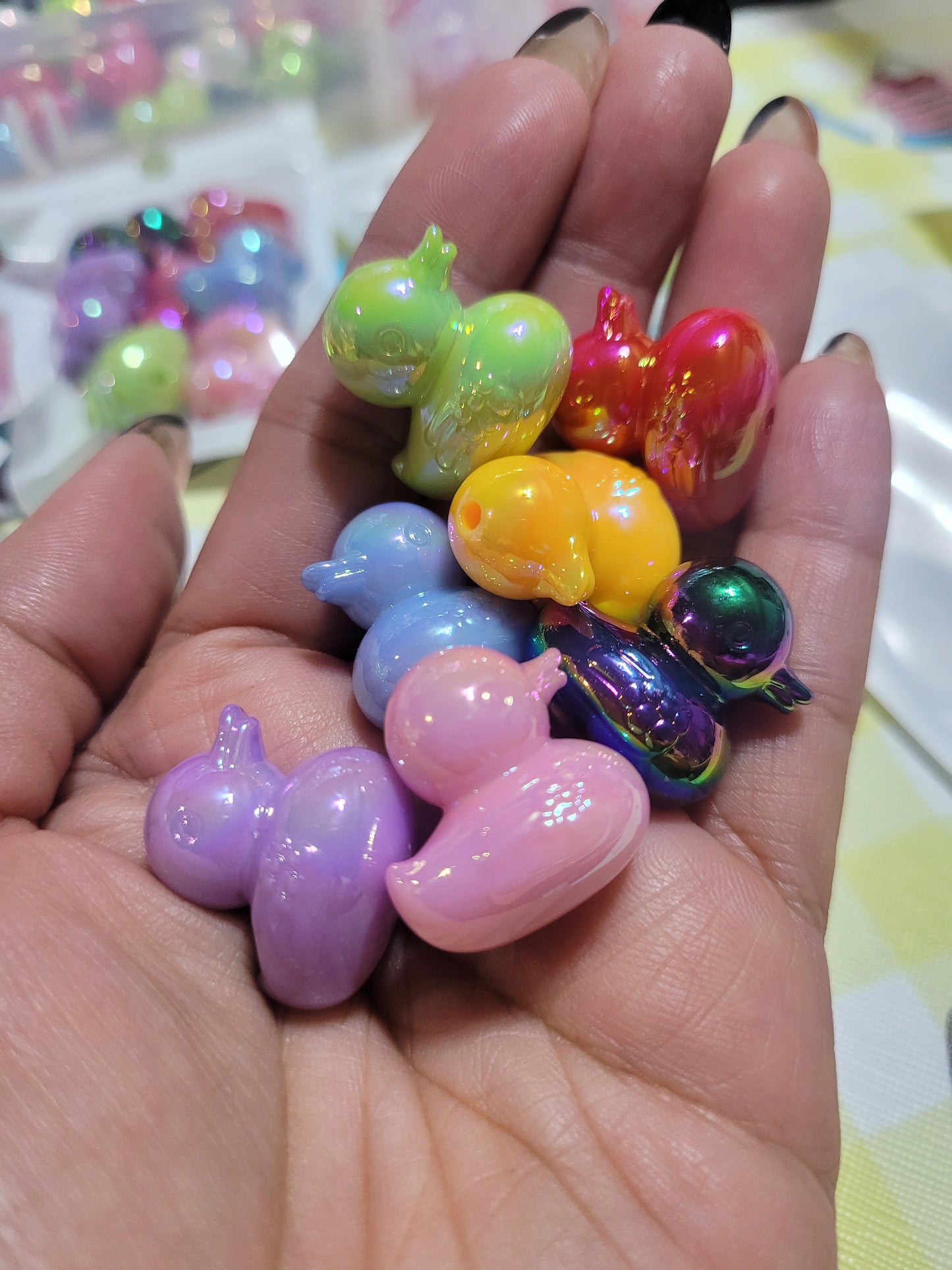 Duck Beads 7 pcs