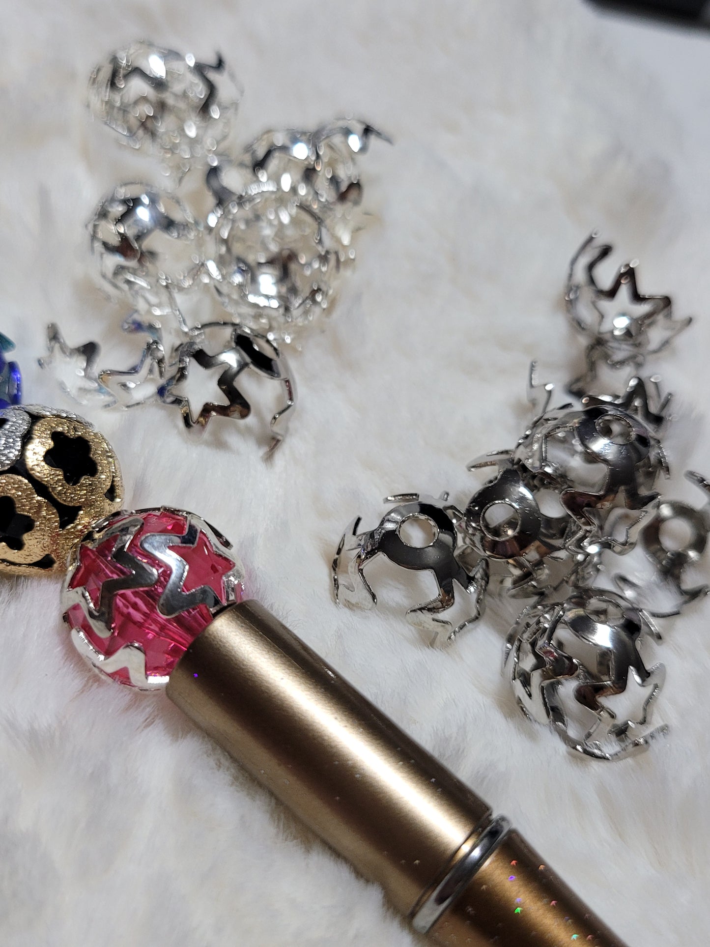 Bead Caps - Heart, Star and Floral