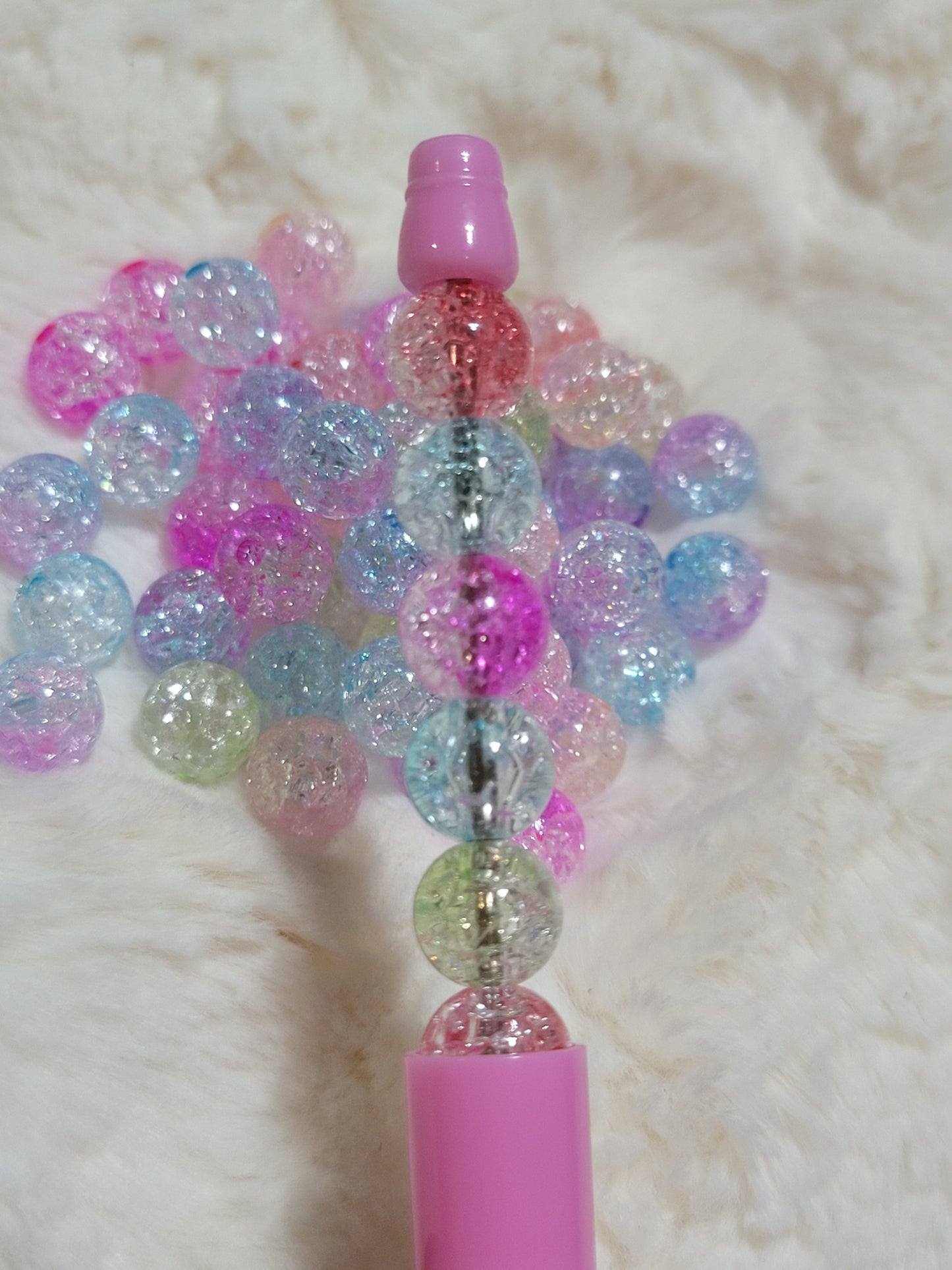 10mm Crackle Ombre