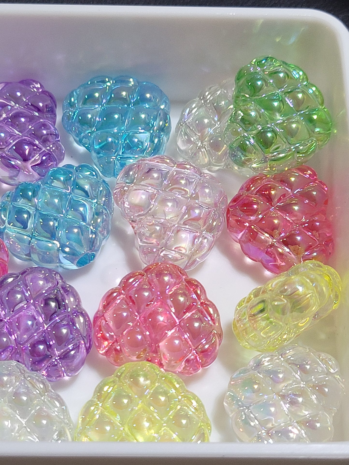 Heart Quilt Bead