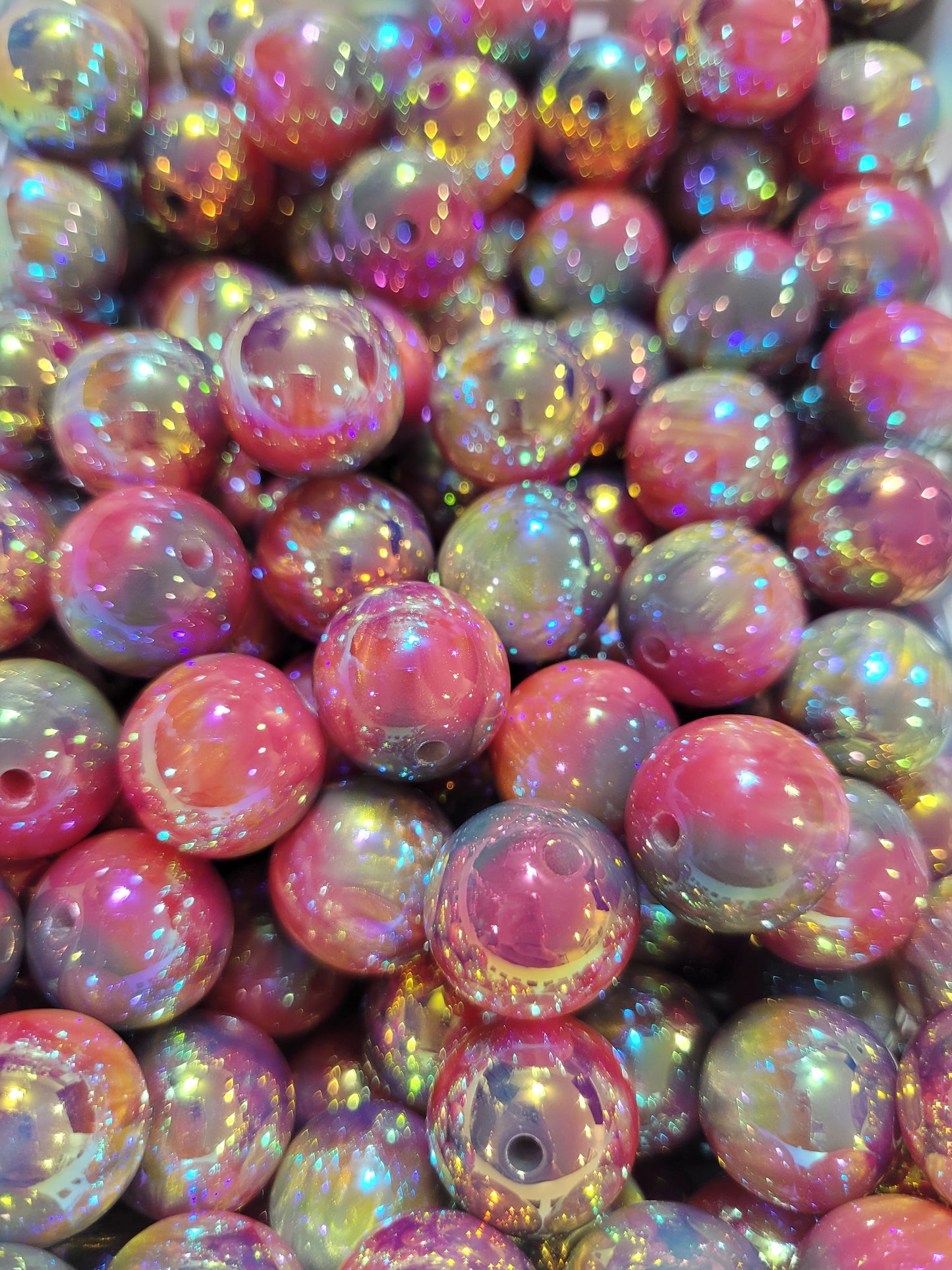 16mm Pink Brown Grey
