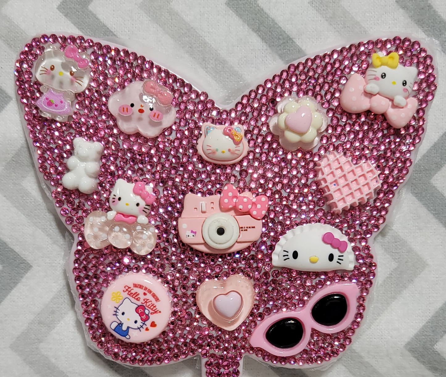 Hello Kitty Butterfly Bling Mirror