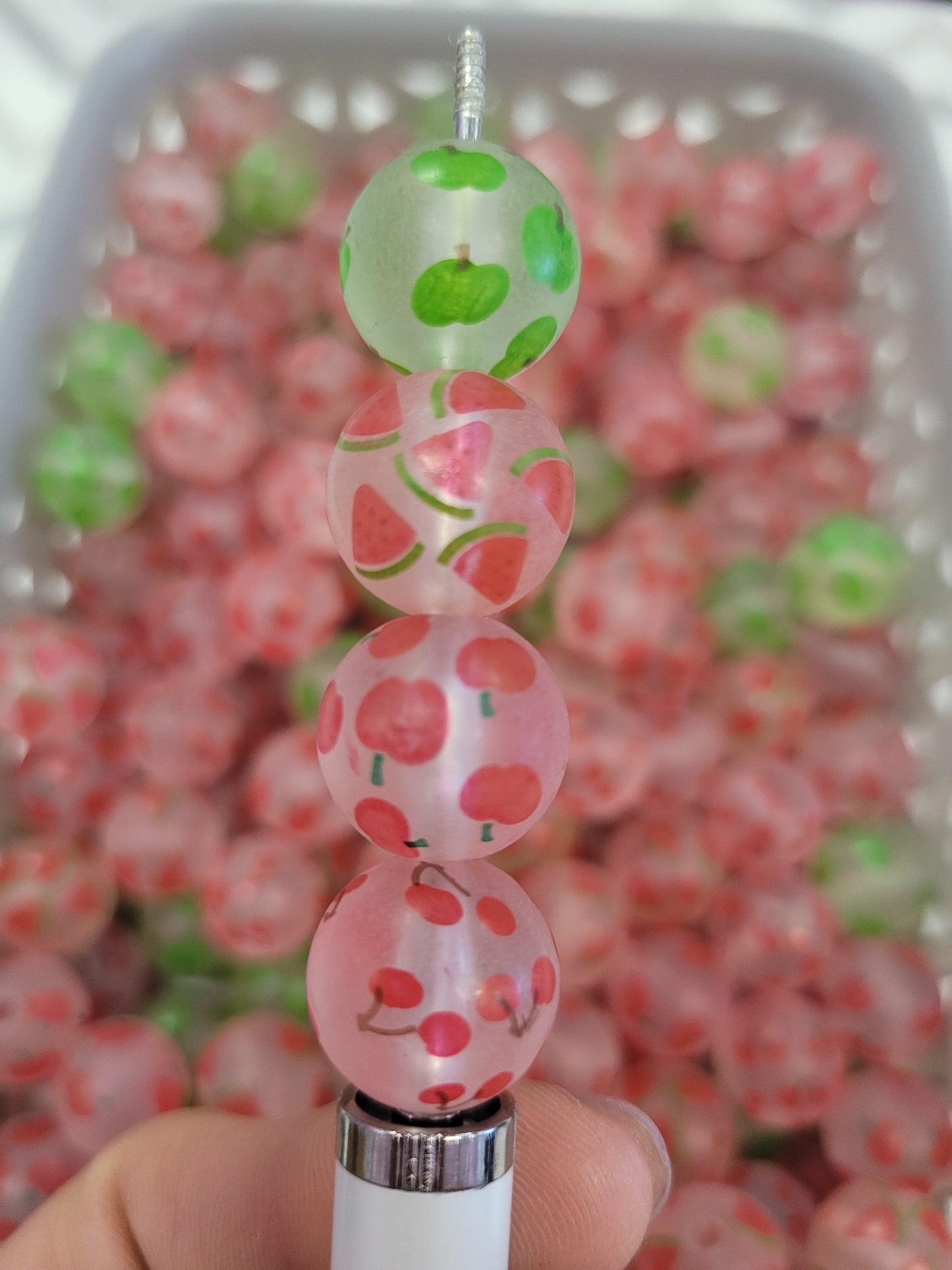 Fruit frosty beads