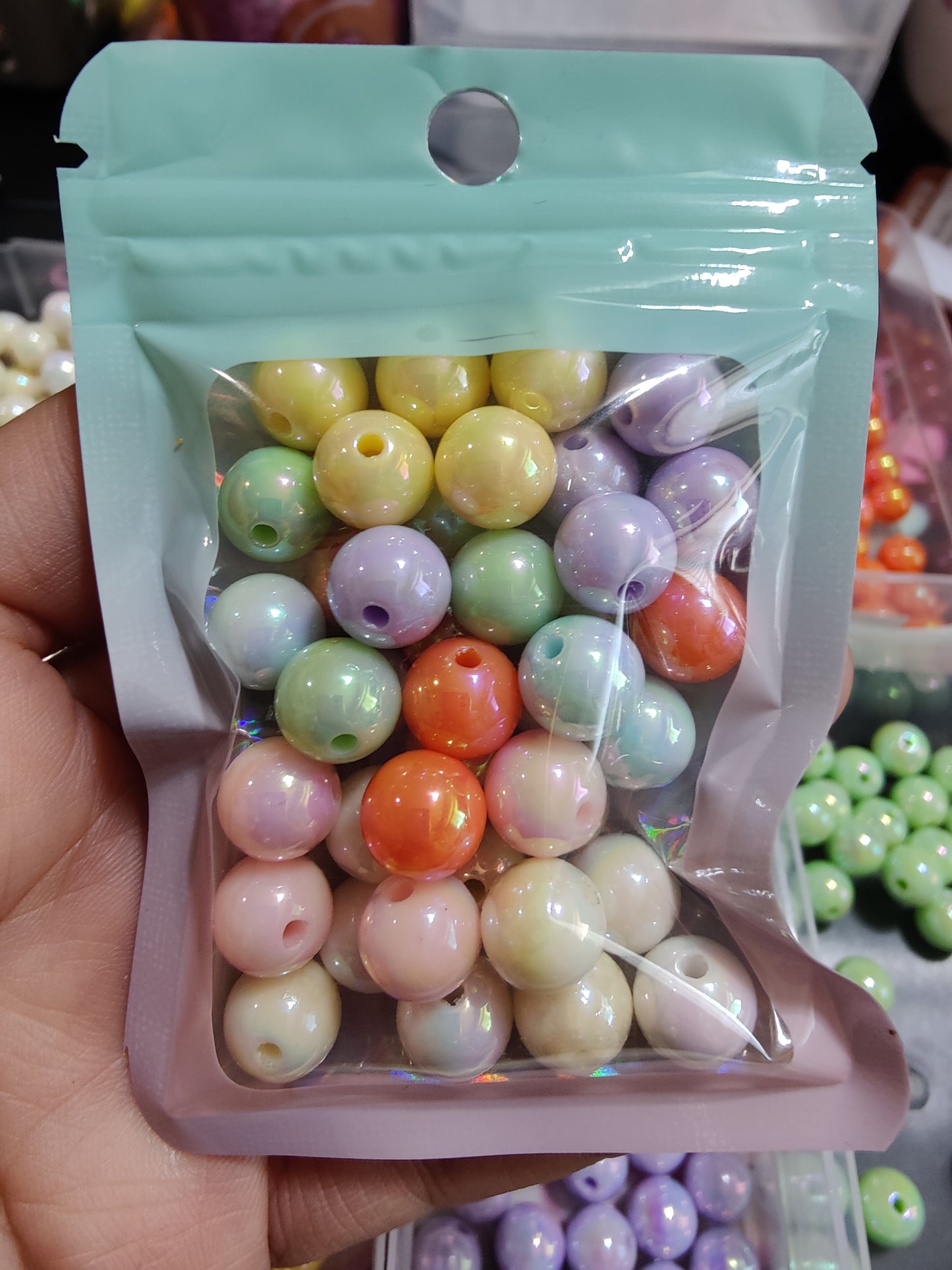 10mm Pastel Iridescent