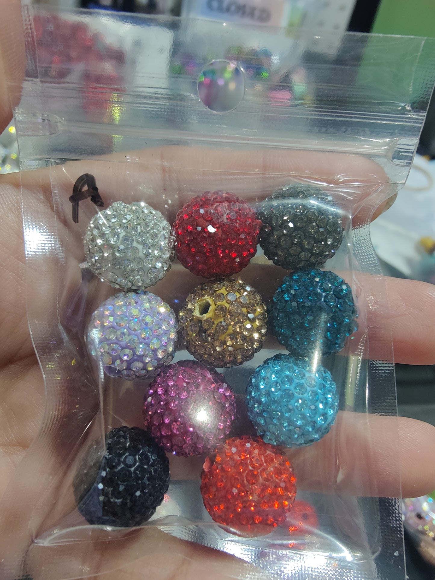 16mm Rhinestone Bling