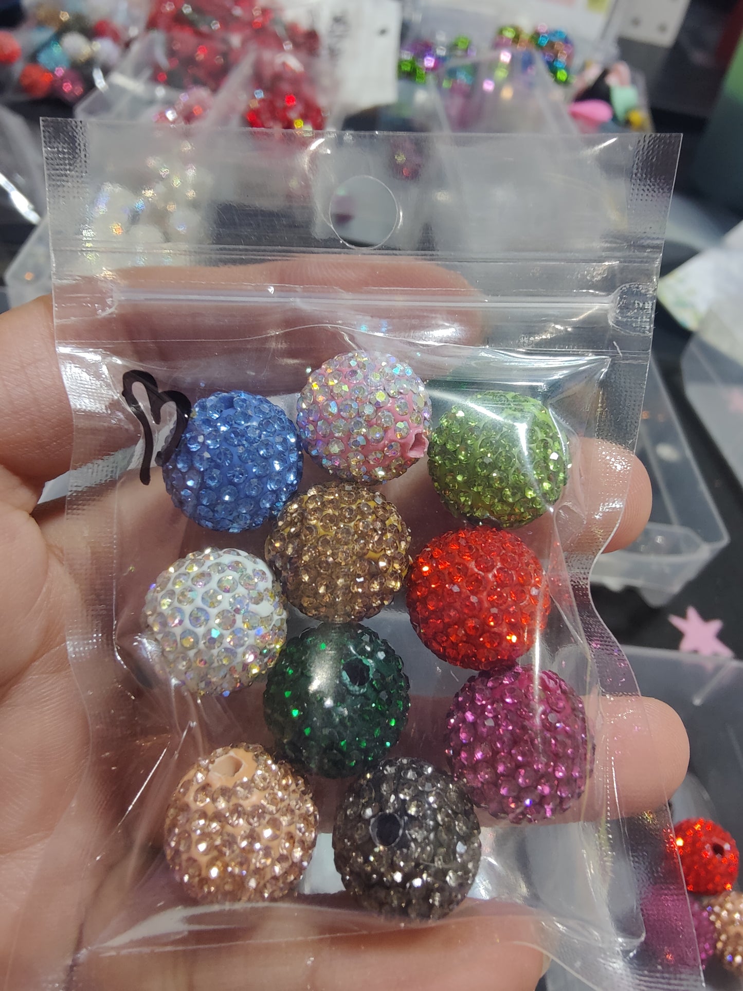 16mm Rhinestone Bling