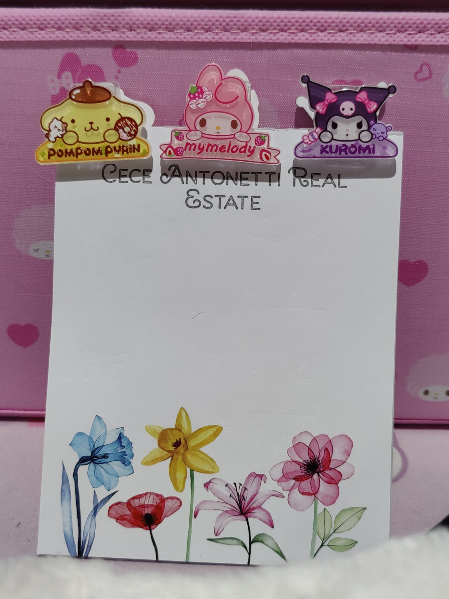 Sanrio Book clips, Bookmark, Paper Clip