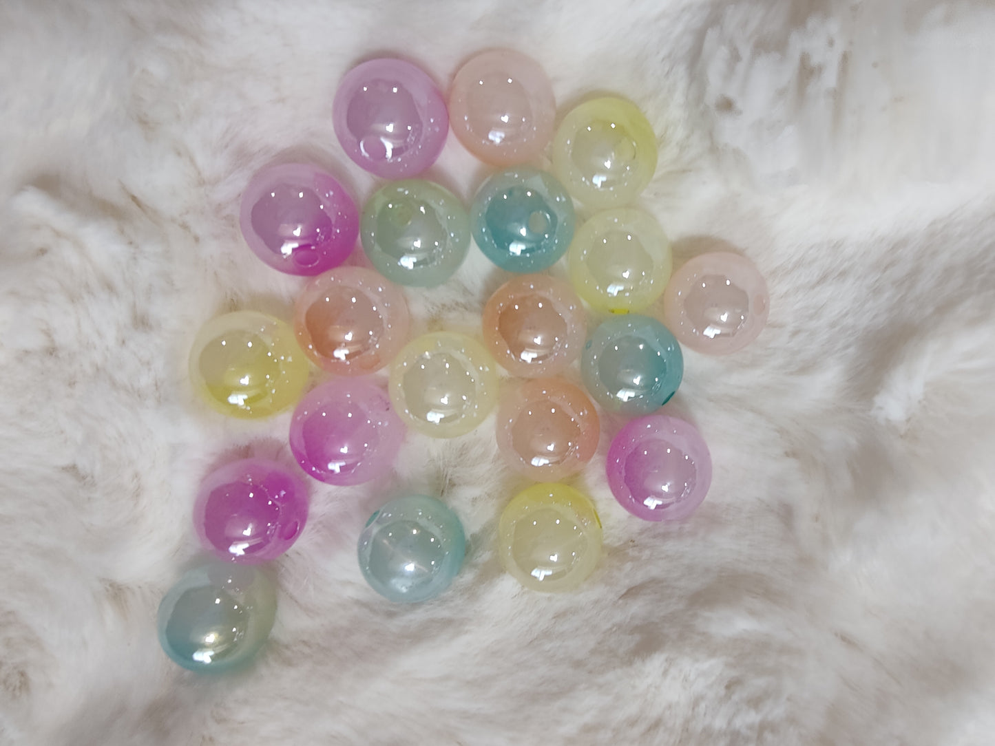 16mm Pastel Iridescent Ombre