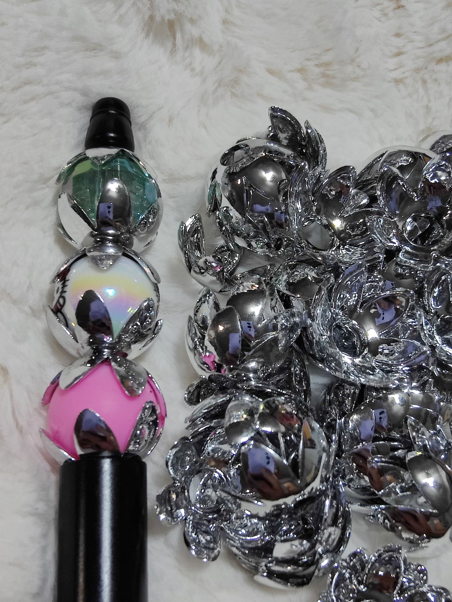 Bead Caps - Heart, Star and Floral