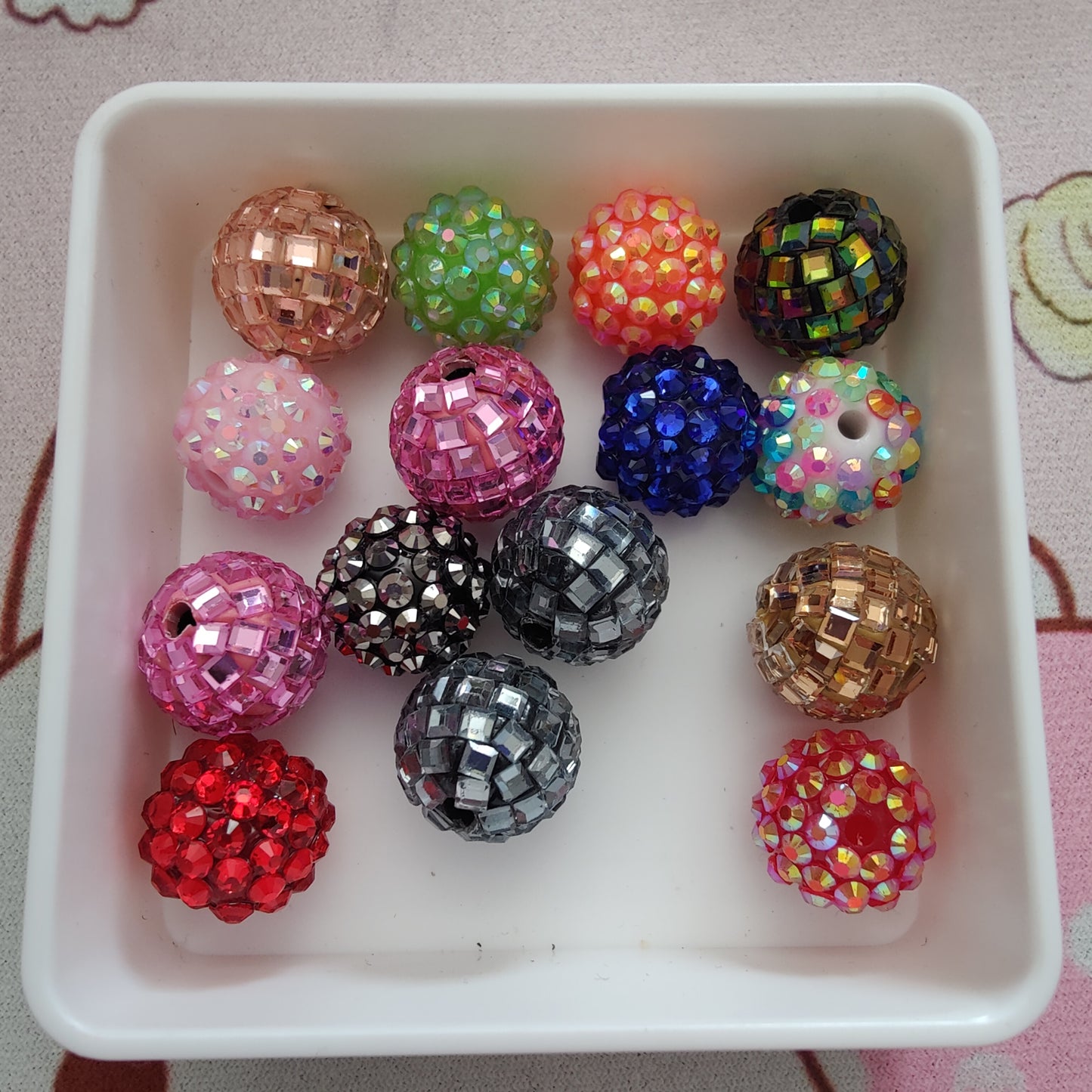 16mm Rhinestone Mix