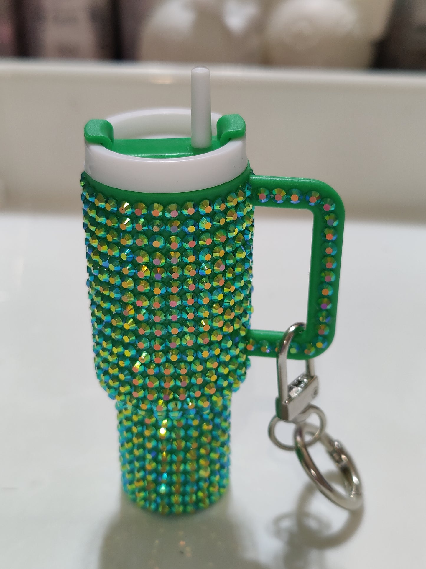 Stanley inspired keychain