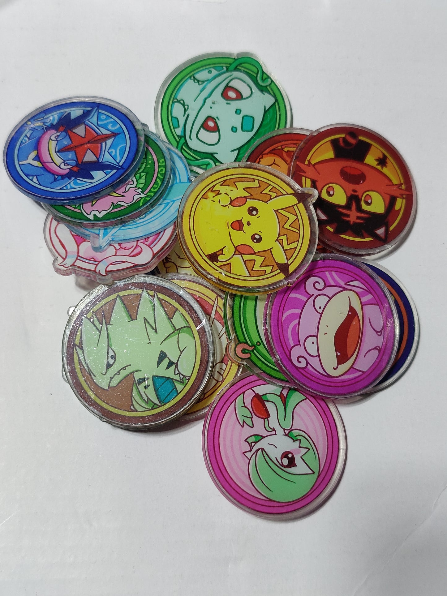 Pokemon Round 4 cm Acrylic