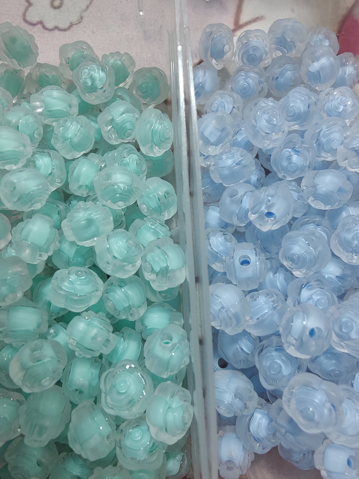 10mm Rose Beads