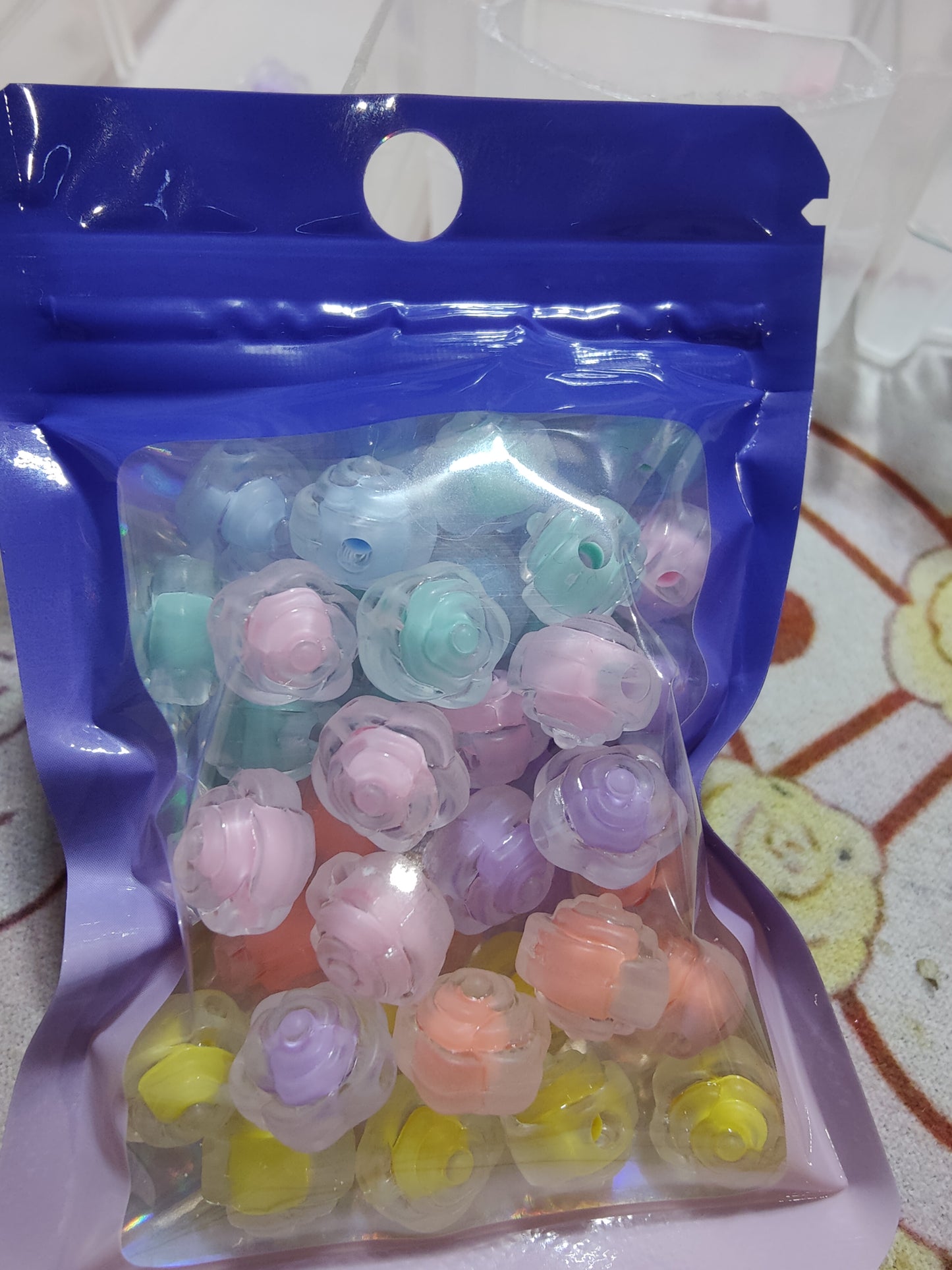 10mm Rose Beads