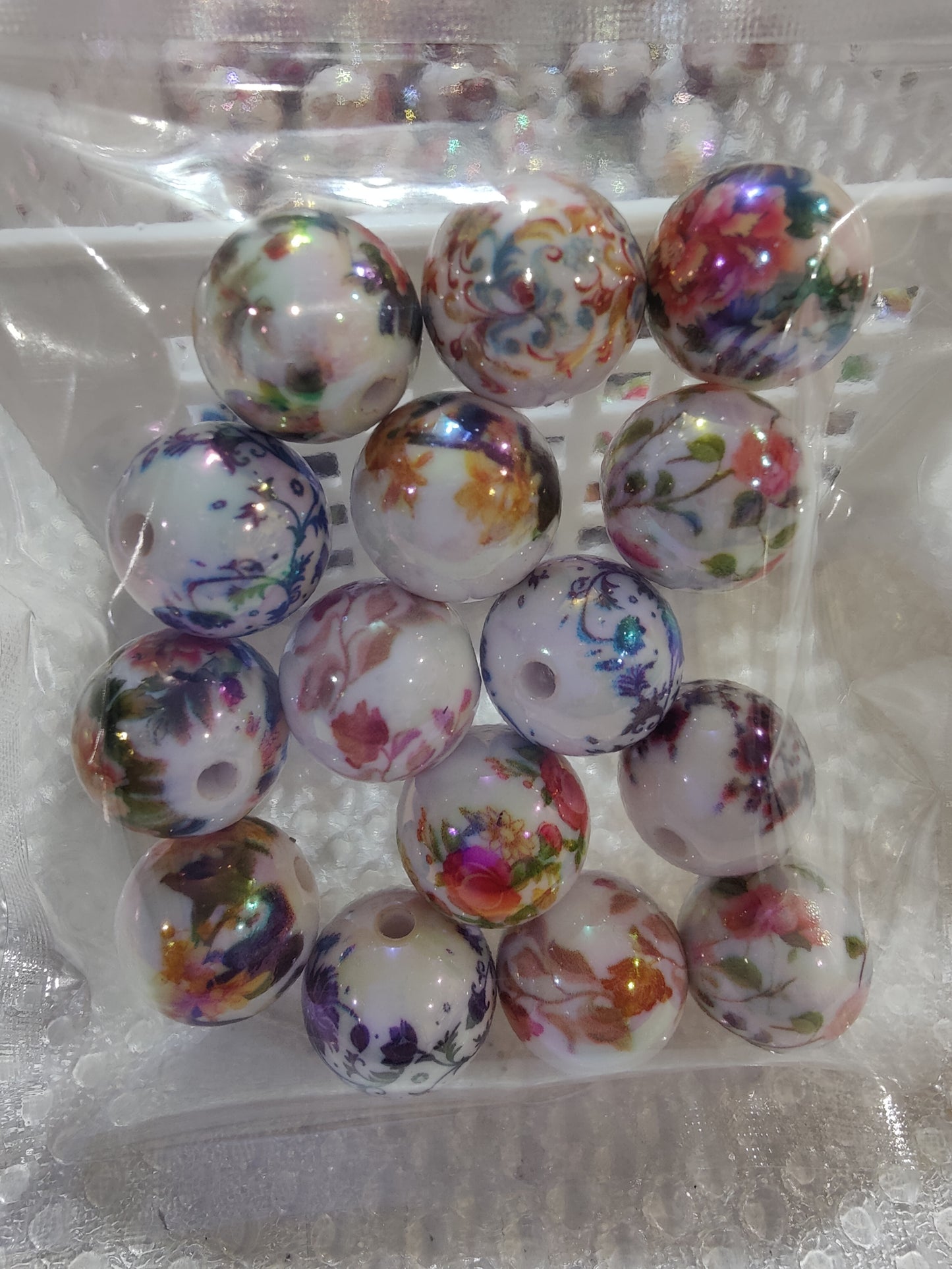 16mm White Flower MIx