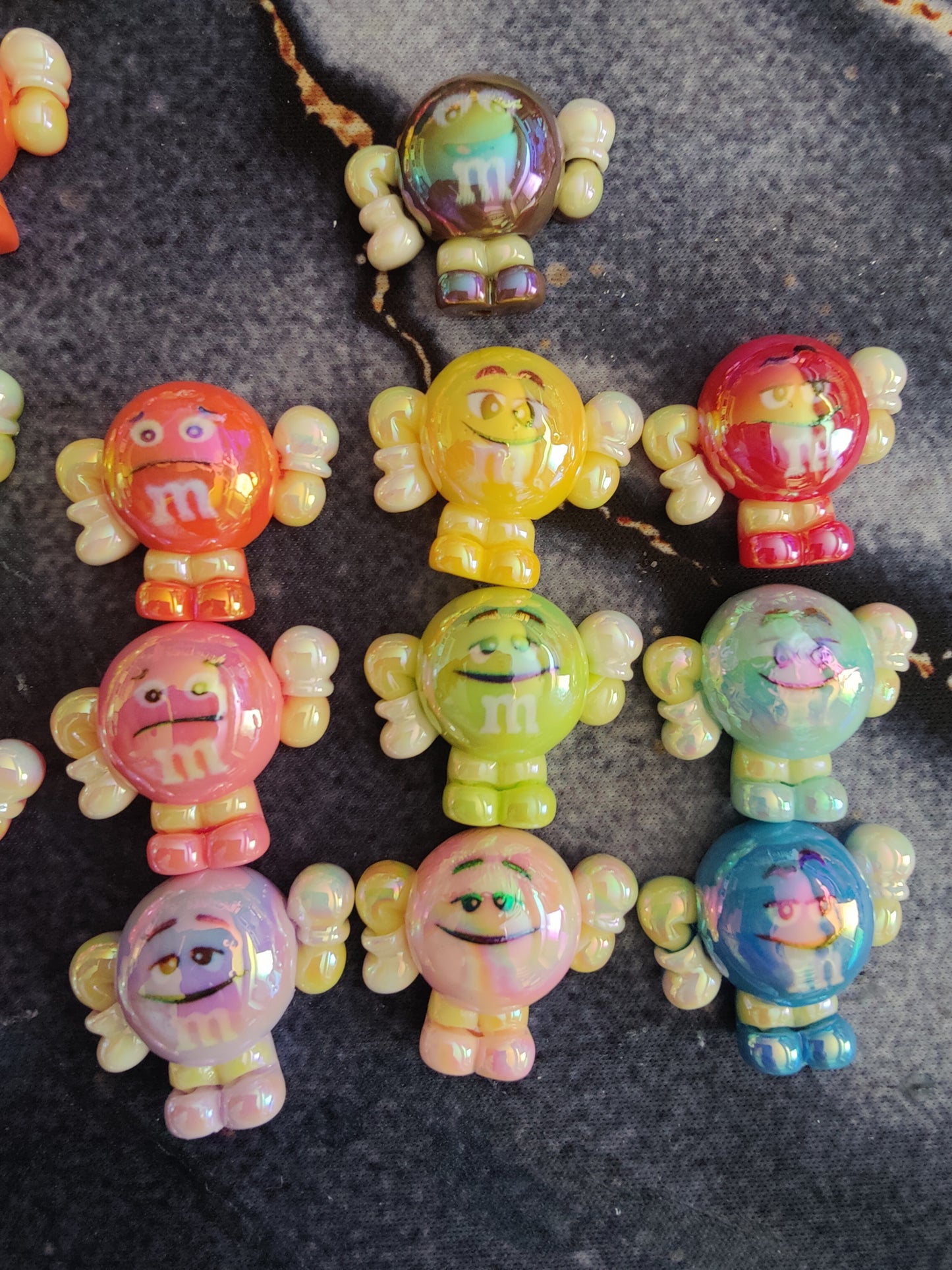 M&M Shaped Beads
