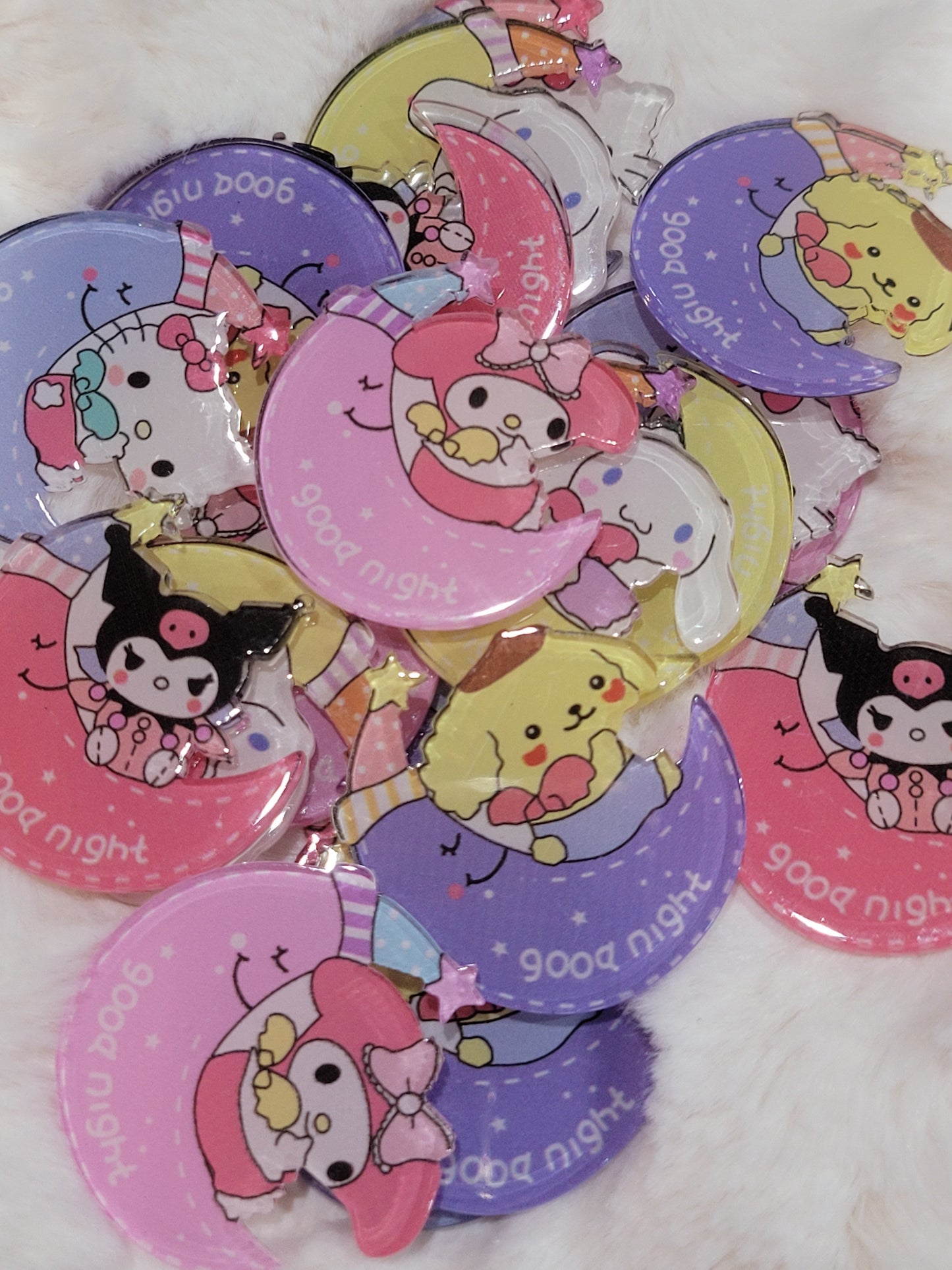 Sanrio Moon 4cm Acrylic