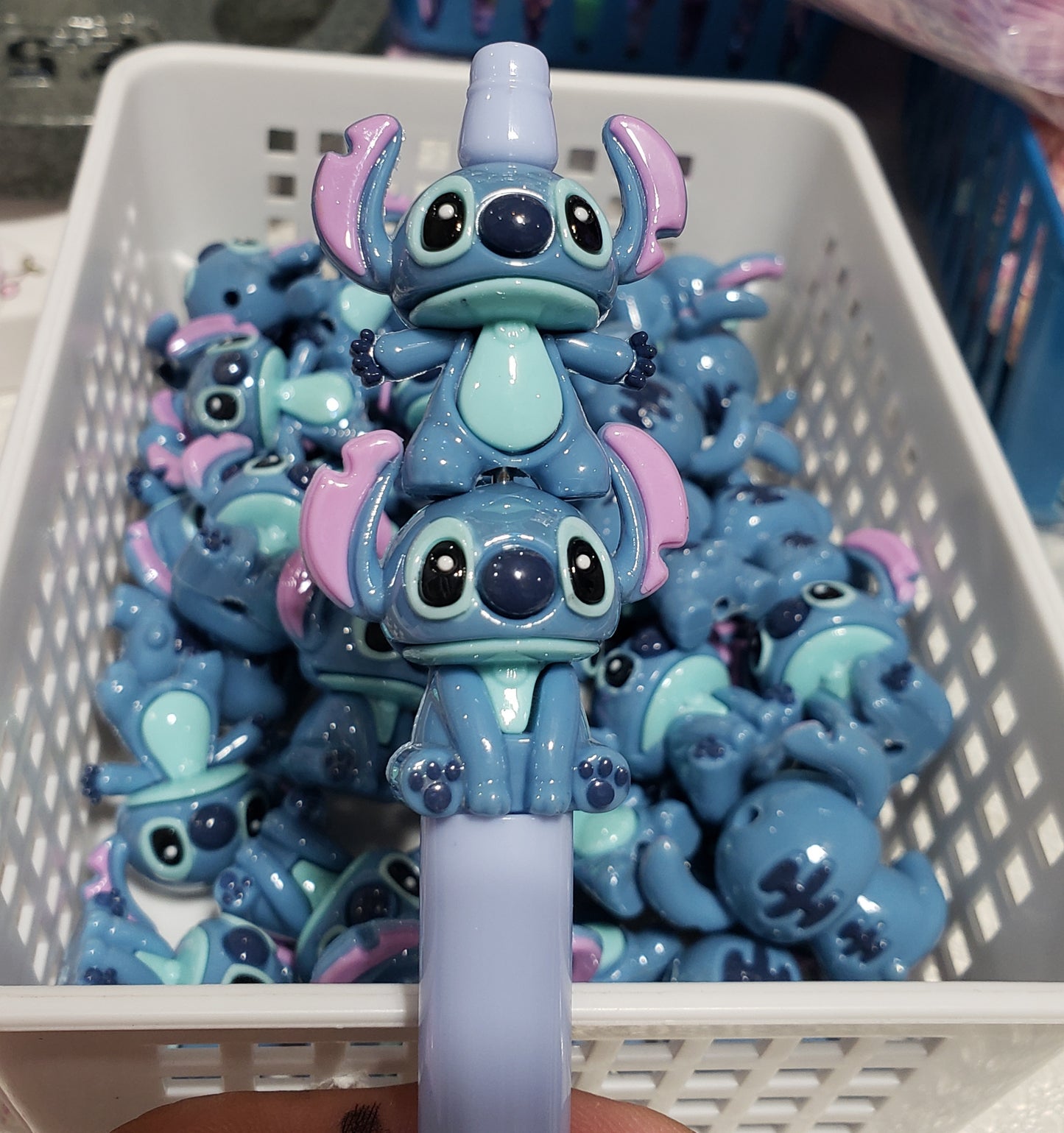 Stitch Blue Alien Silicone