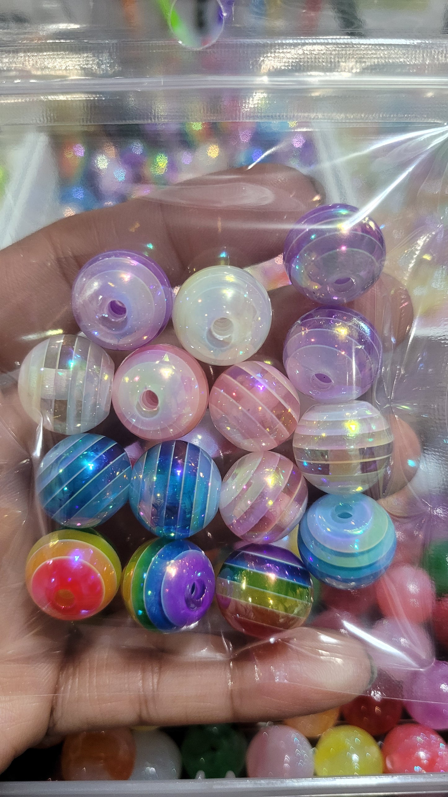 16mm Rainbow Stripe Mic
