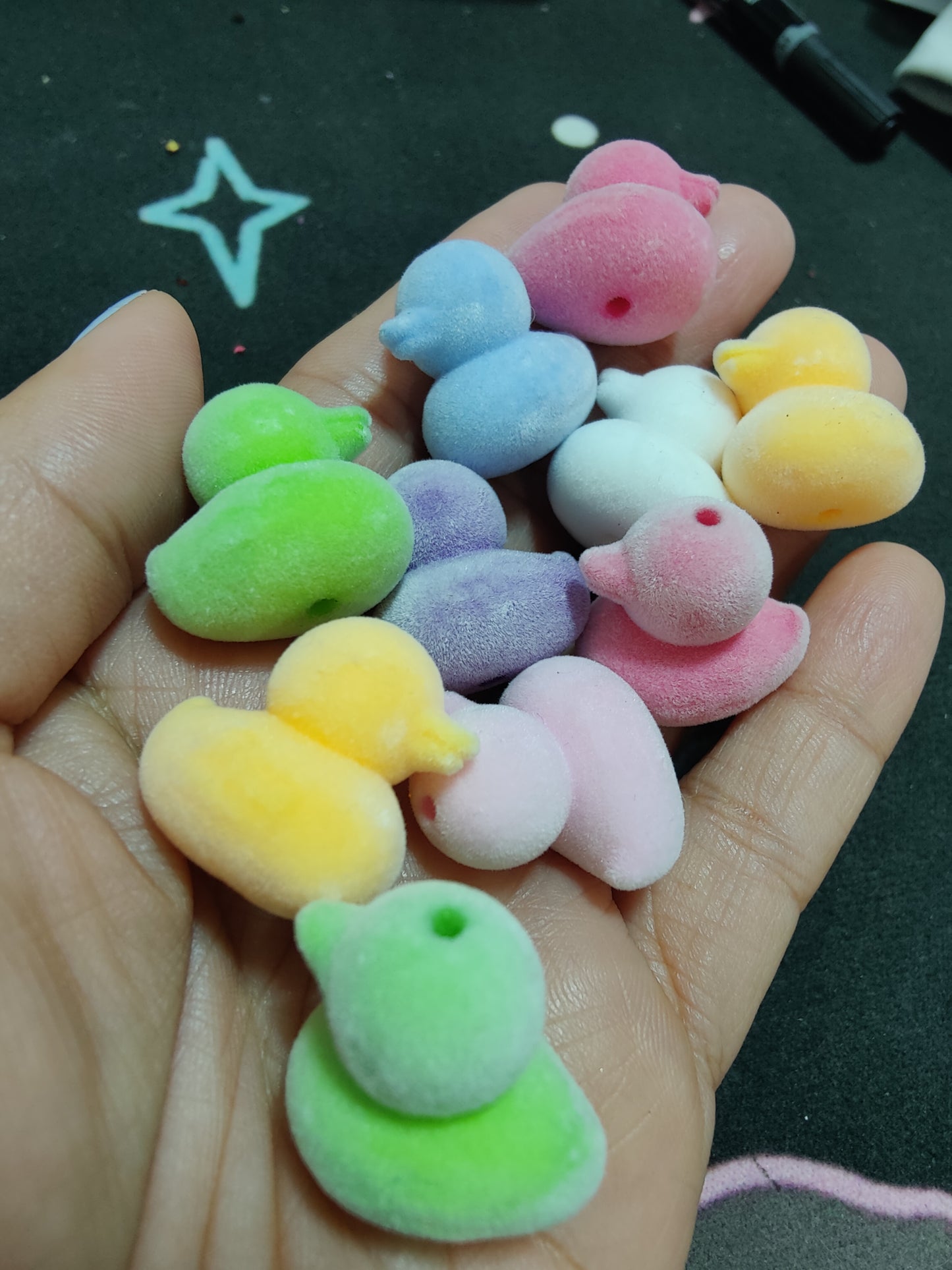 Duck Beads 7 pcs