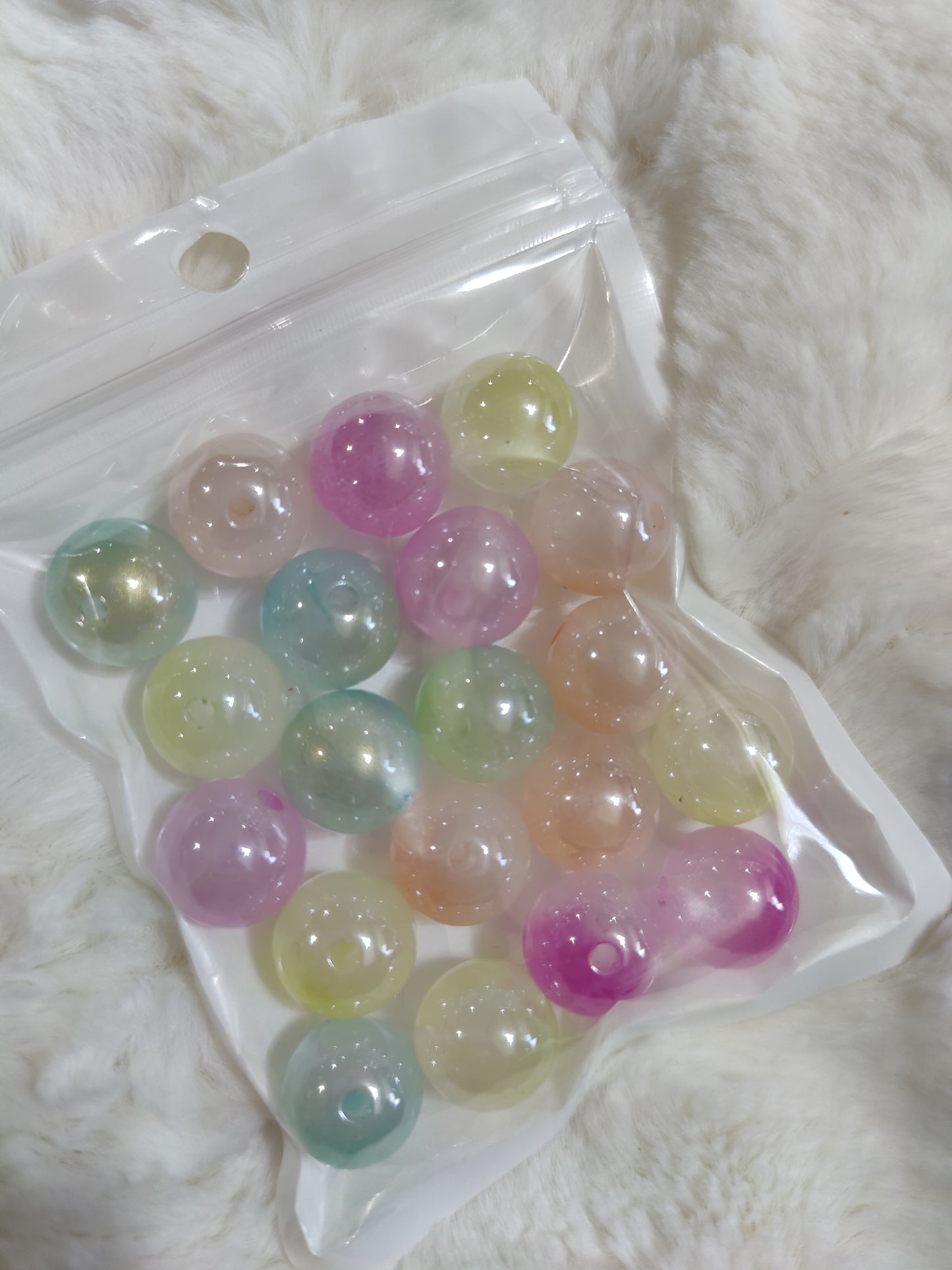 16mm Pastel Iridescent Ombre