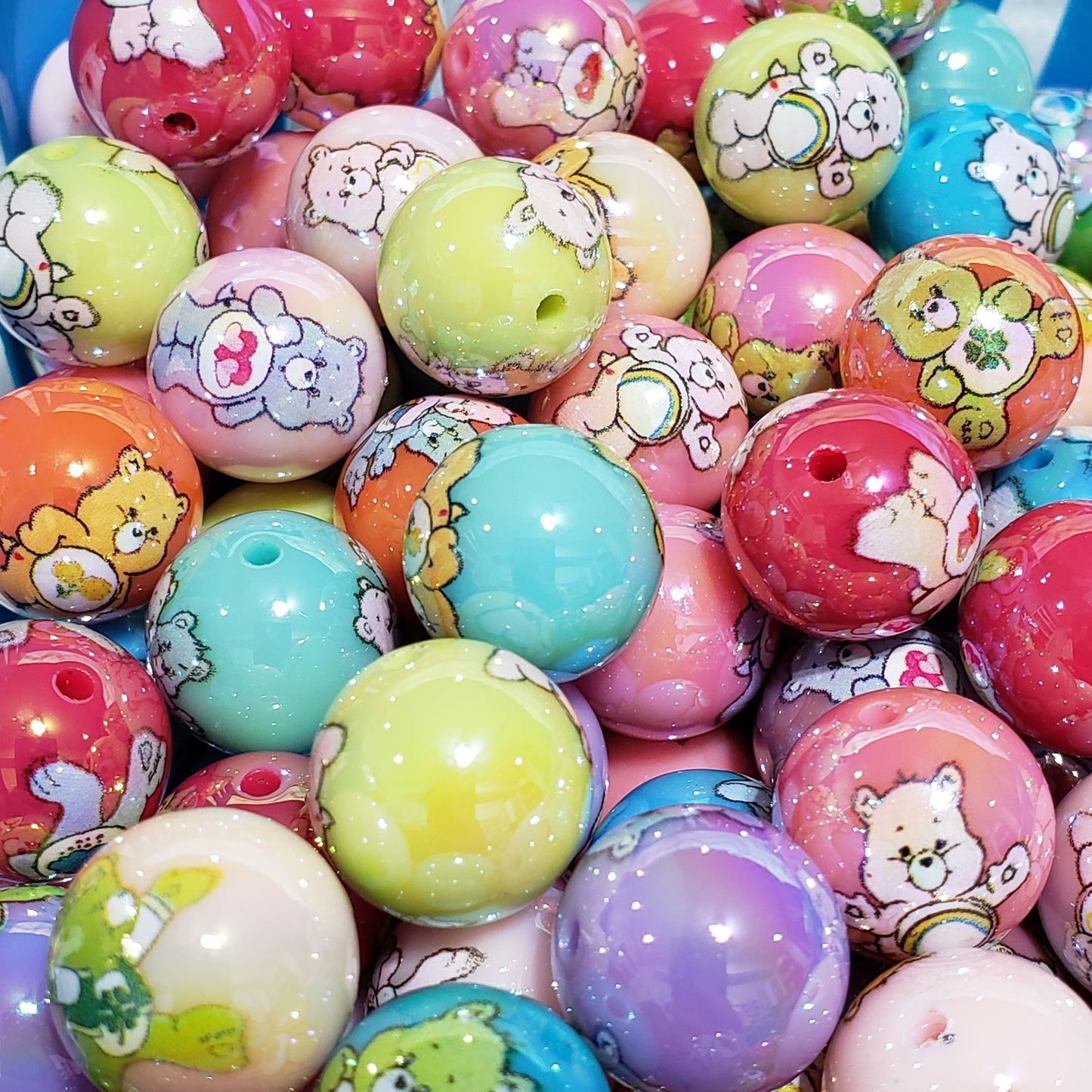 16mm Care Bear Beads