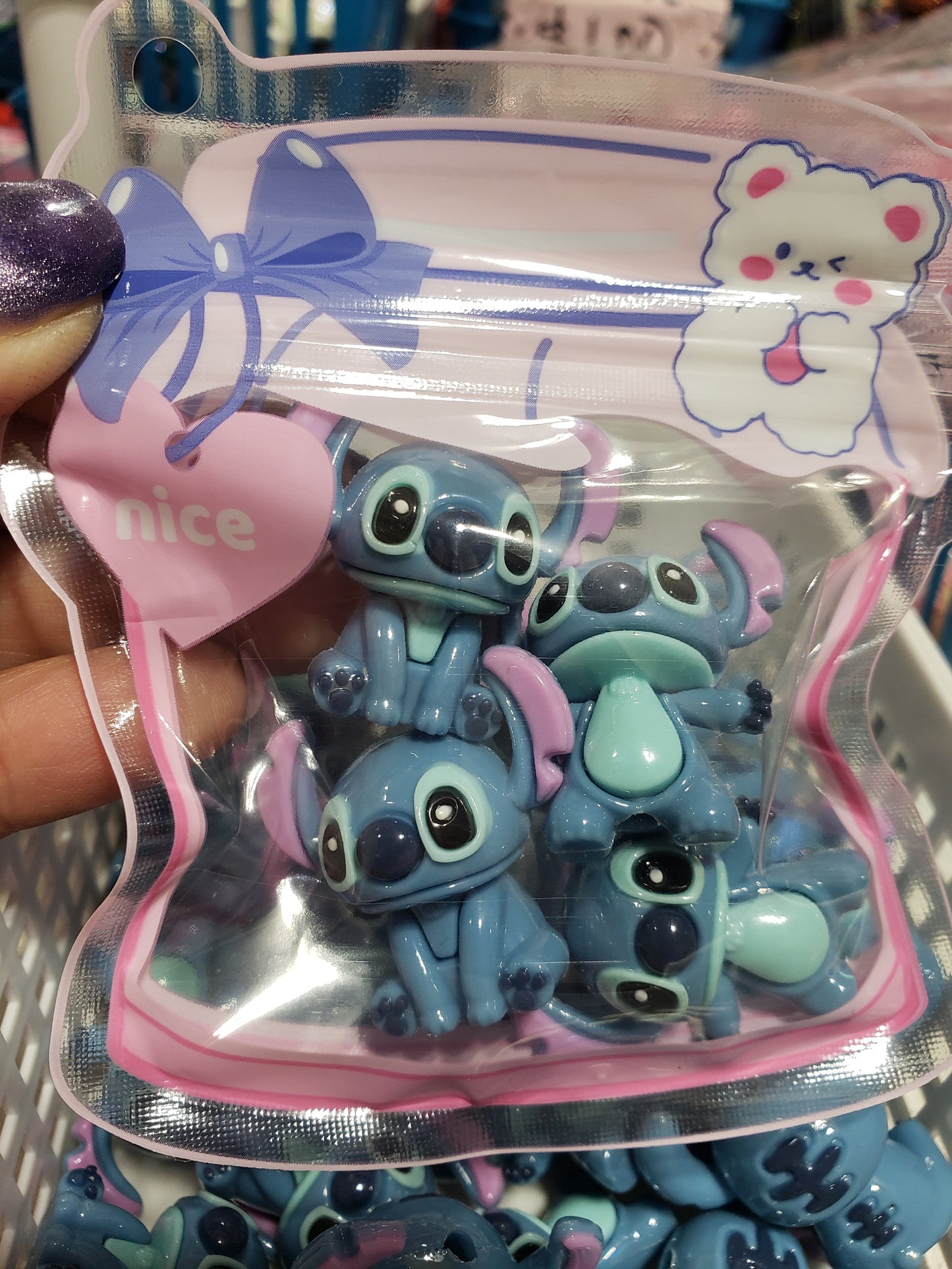 Stitch Blue Alien Silicone