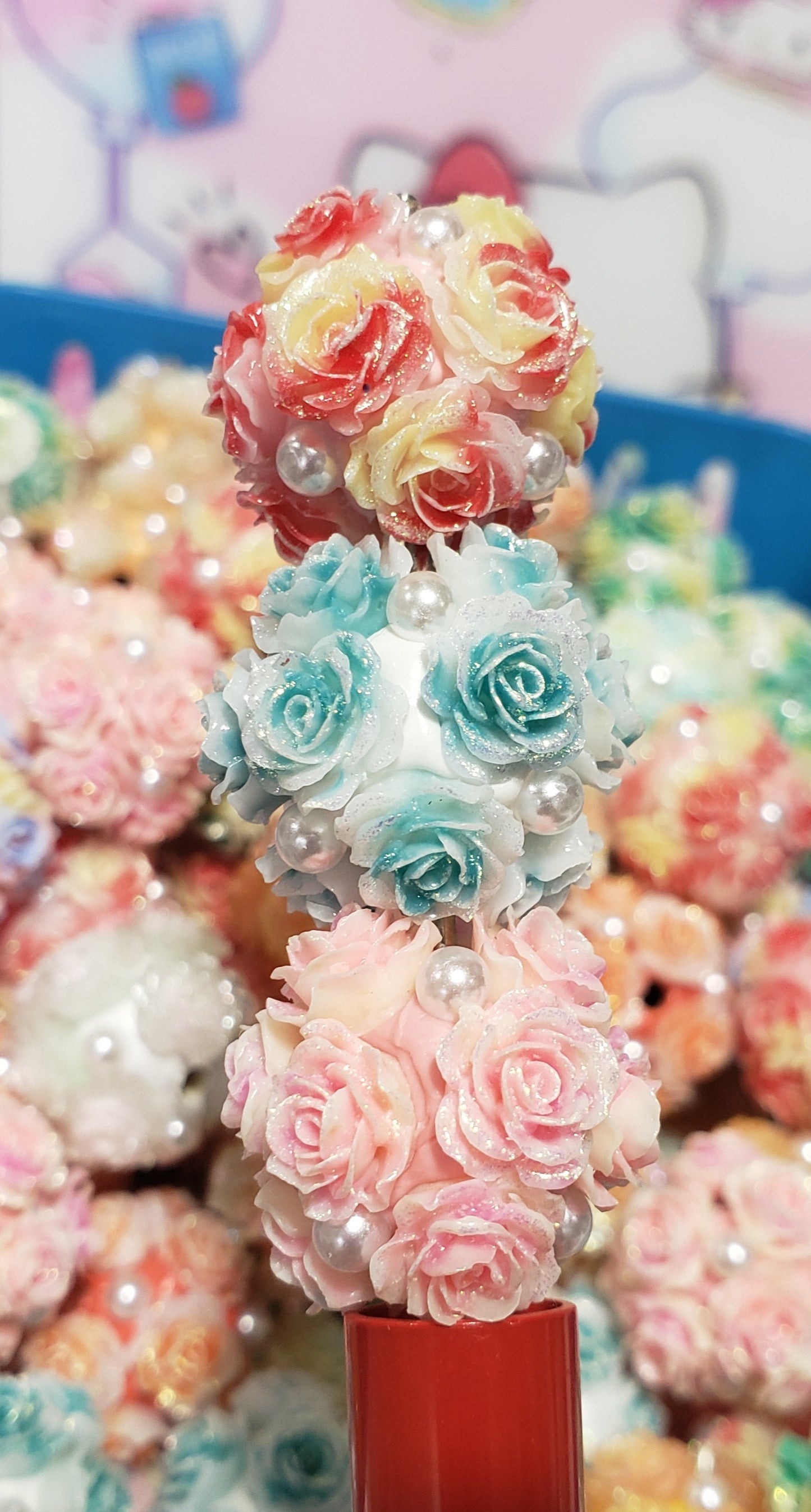Fancy Pastle Rose Flower