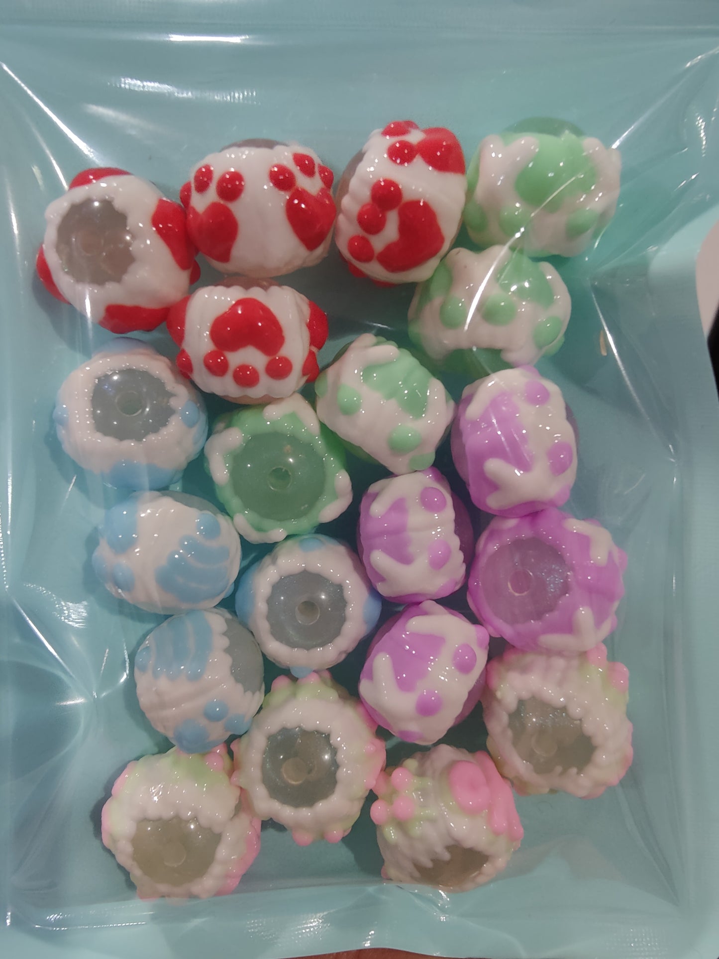16mm Hand Painted