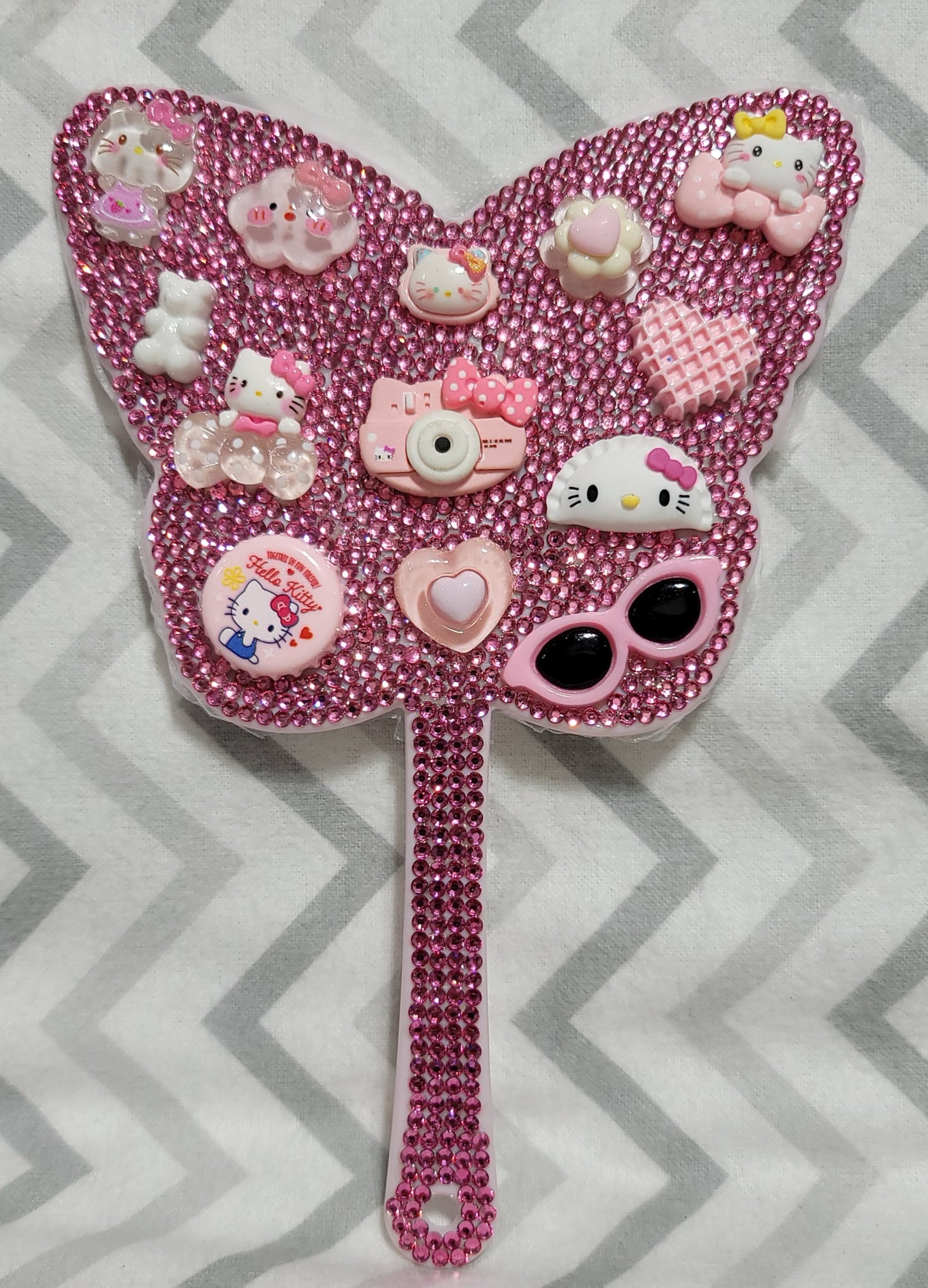 Hello Kitty Butterfly Bling Mirror