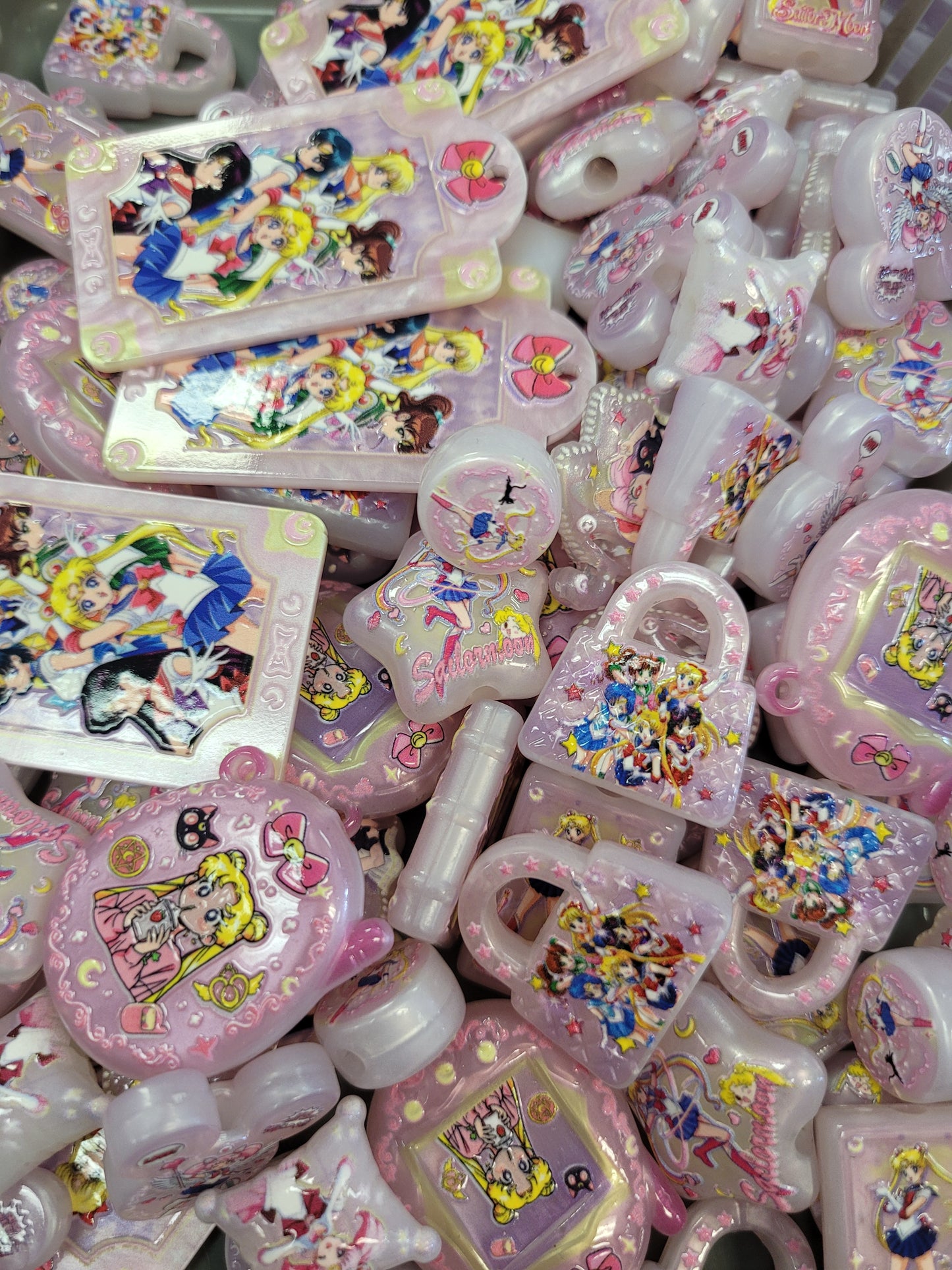 Sailor Moon White Bead Mix