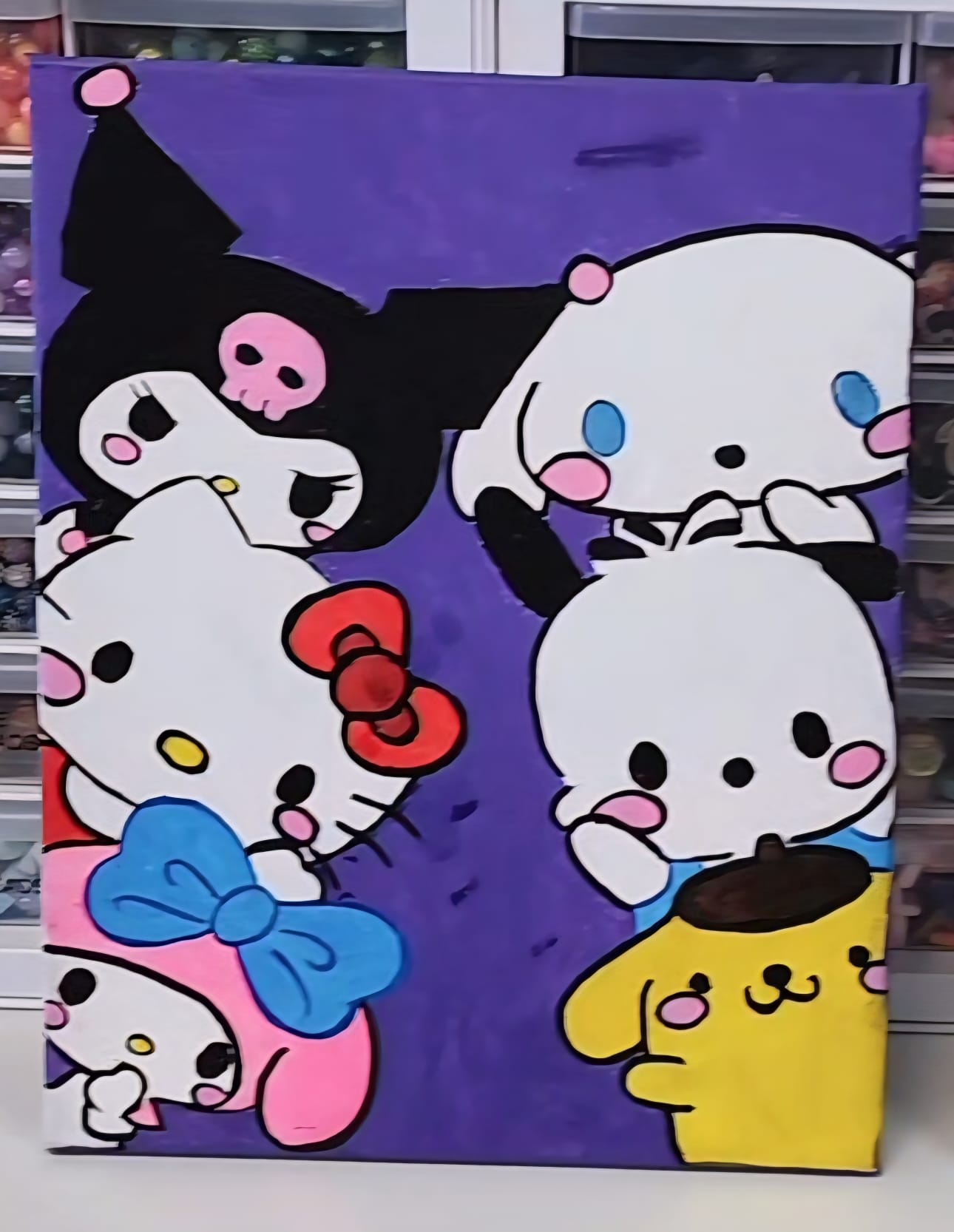 Sanrio Family Paint Session