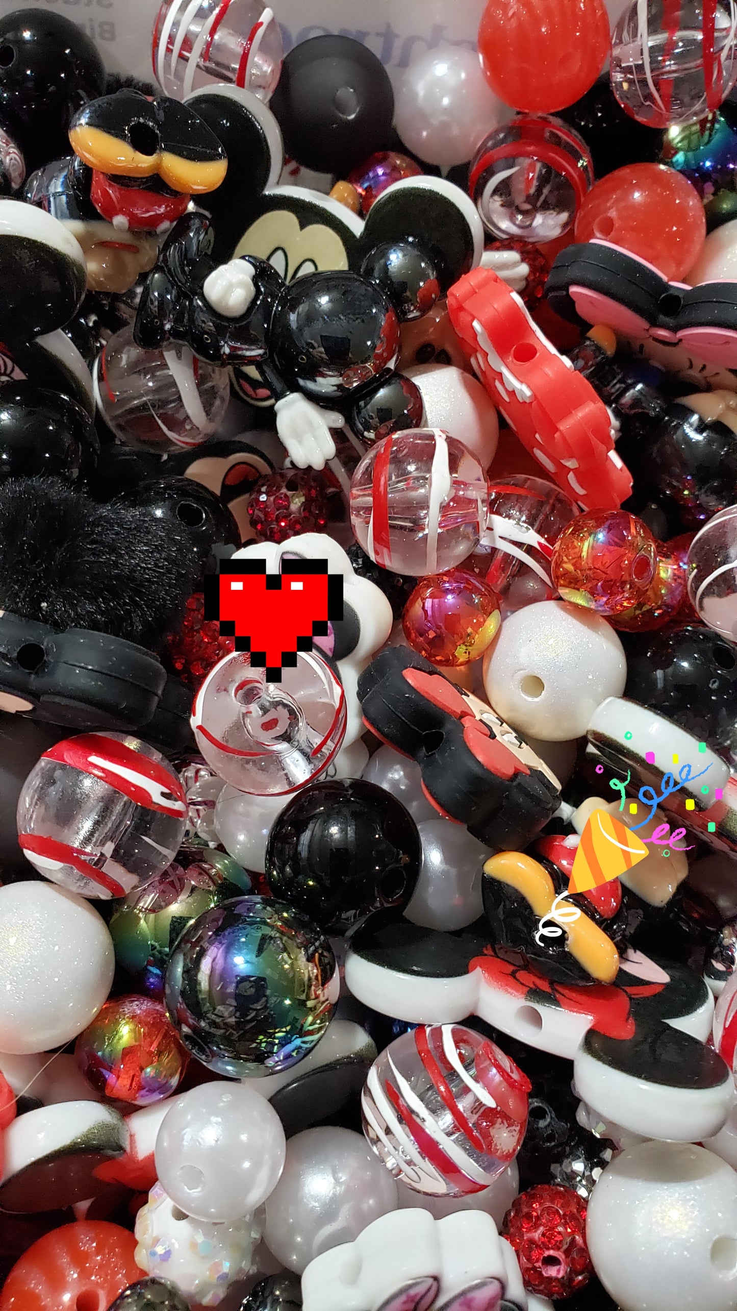 Mouse Mix Focal and Bead Mix