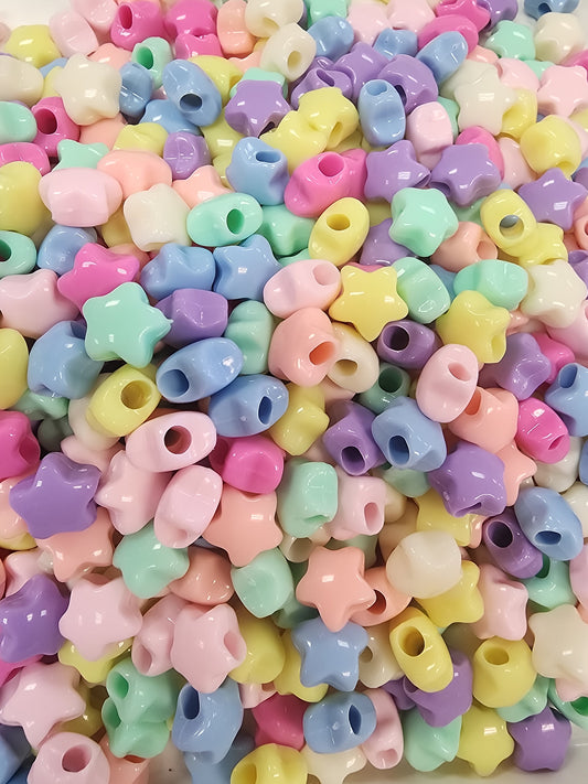 Stars - Pastel Large Hole