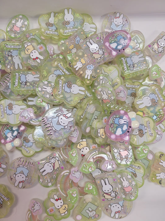 Miffy (Green) Bead Mix
