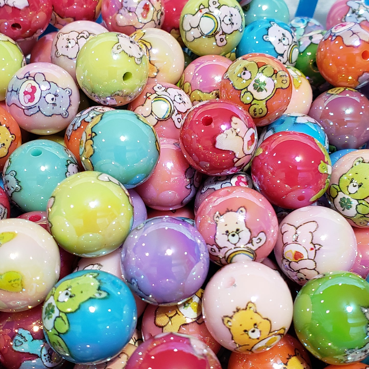 16mm Care Bear Beads