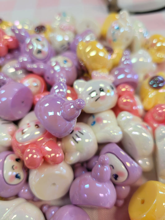 Sanrio Head Bead Acrylic 3