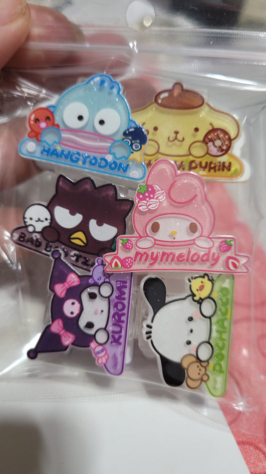 Sanrio Book Clips