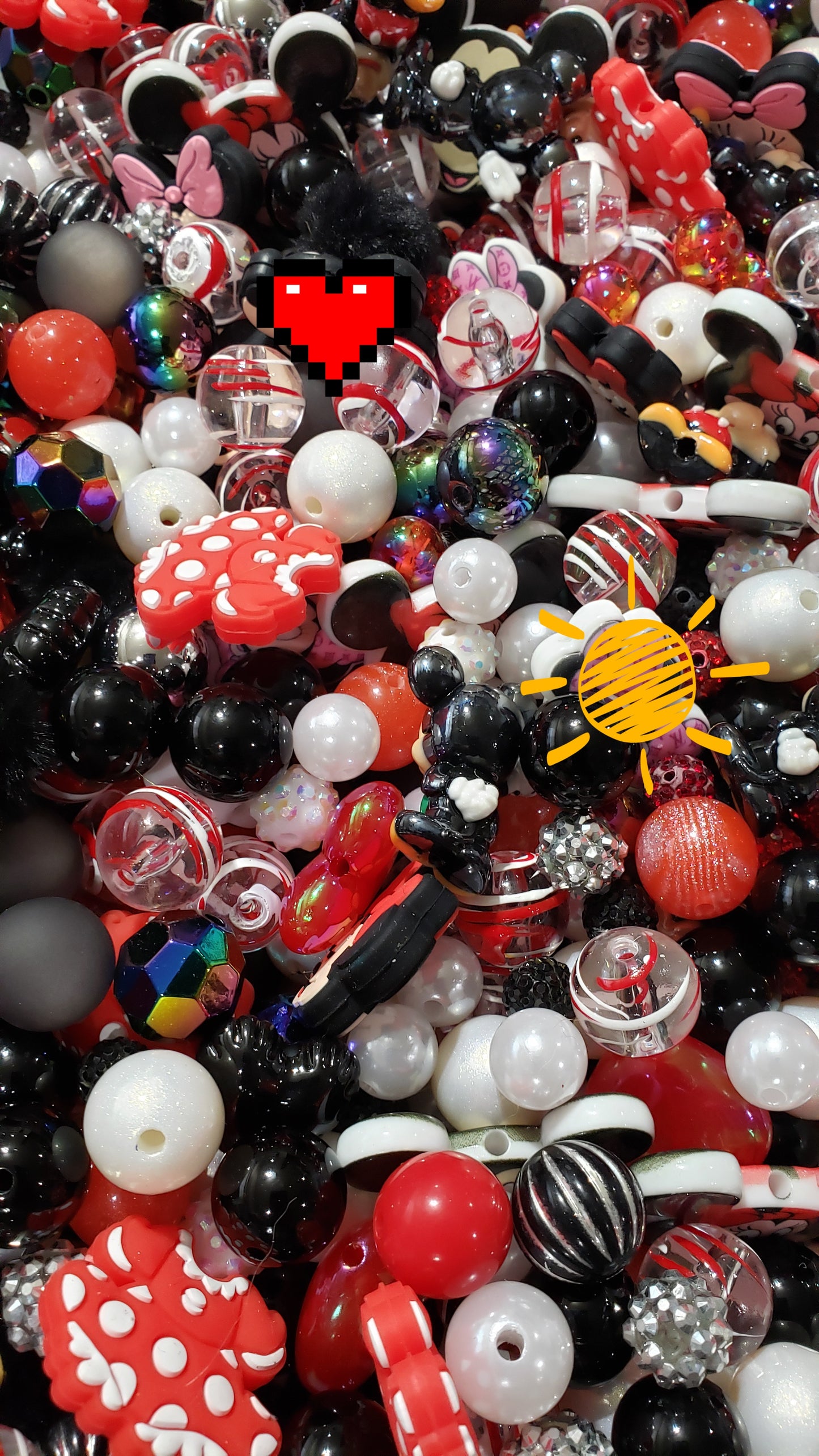 Mouse Mix Focal and Bead Mix