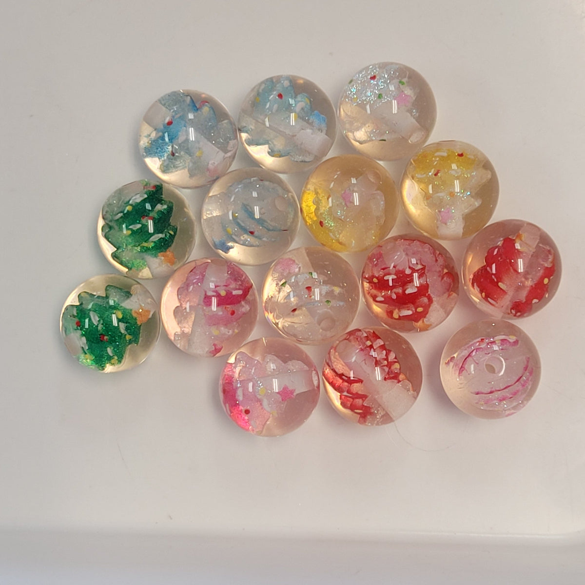 16mm Christmas Clear Mix