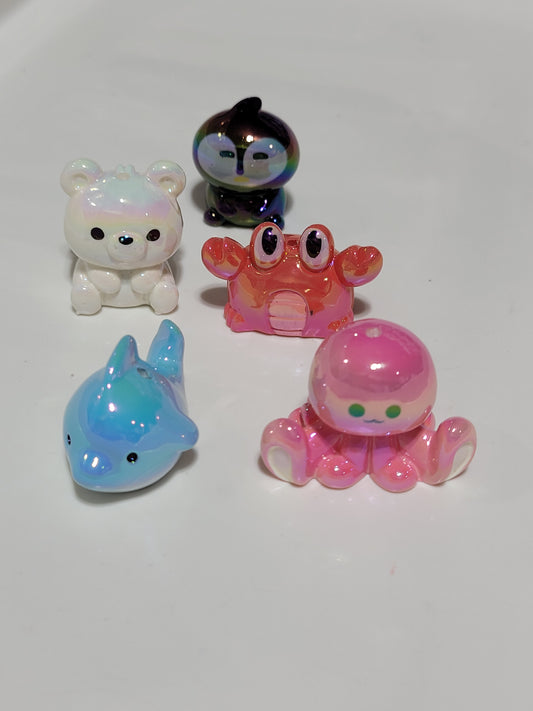 Sea Animals 3D Beads