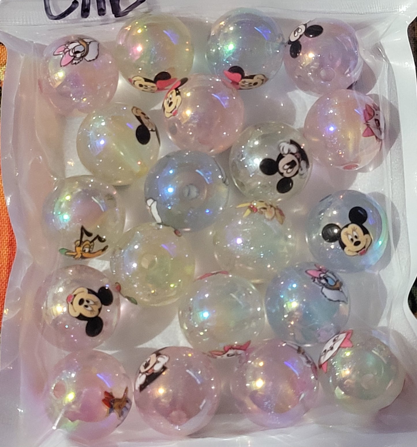 16mm Mickey Glow in Dark