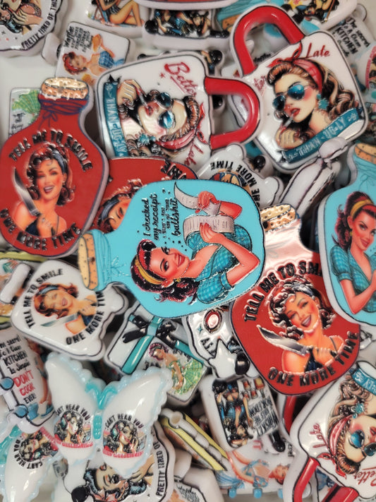 Retro Bad Girl Bead Mix