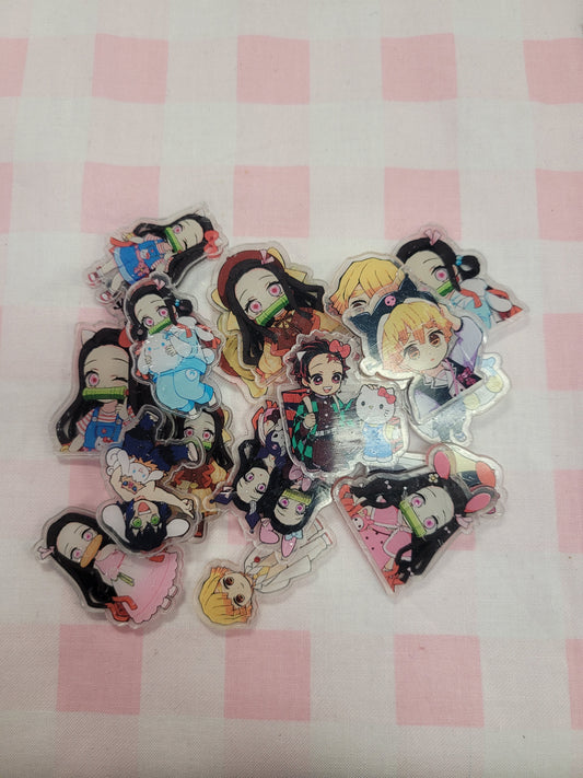 Demon Slayer Acrylics 4cm