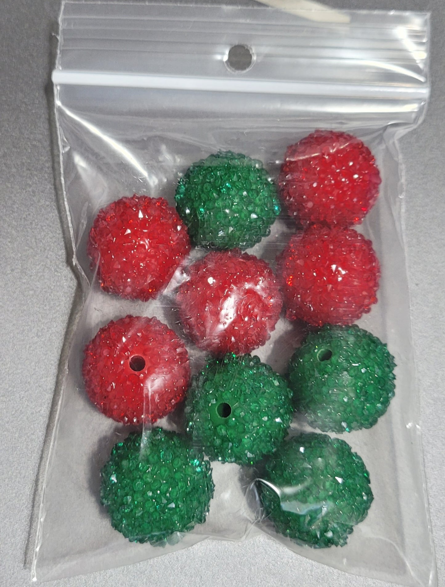 20mm Green Red Sugar