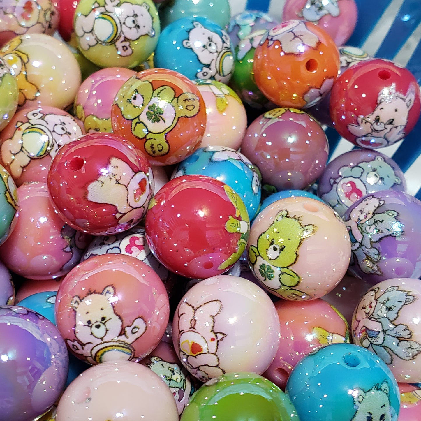 16mm Care Bear Beads