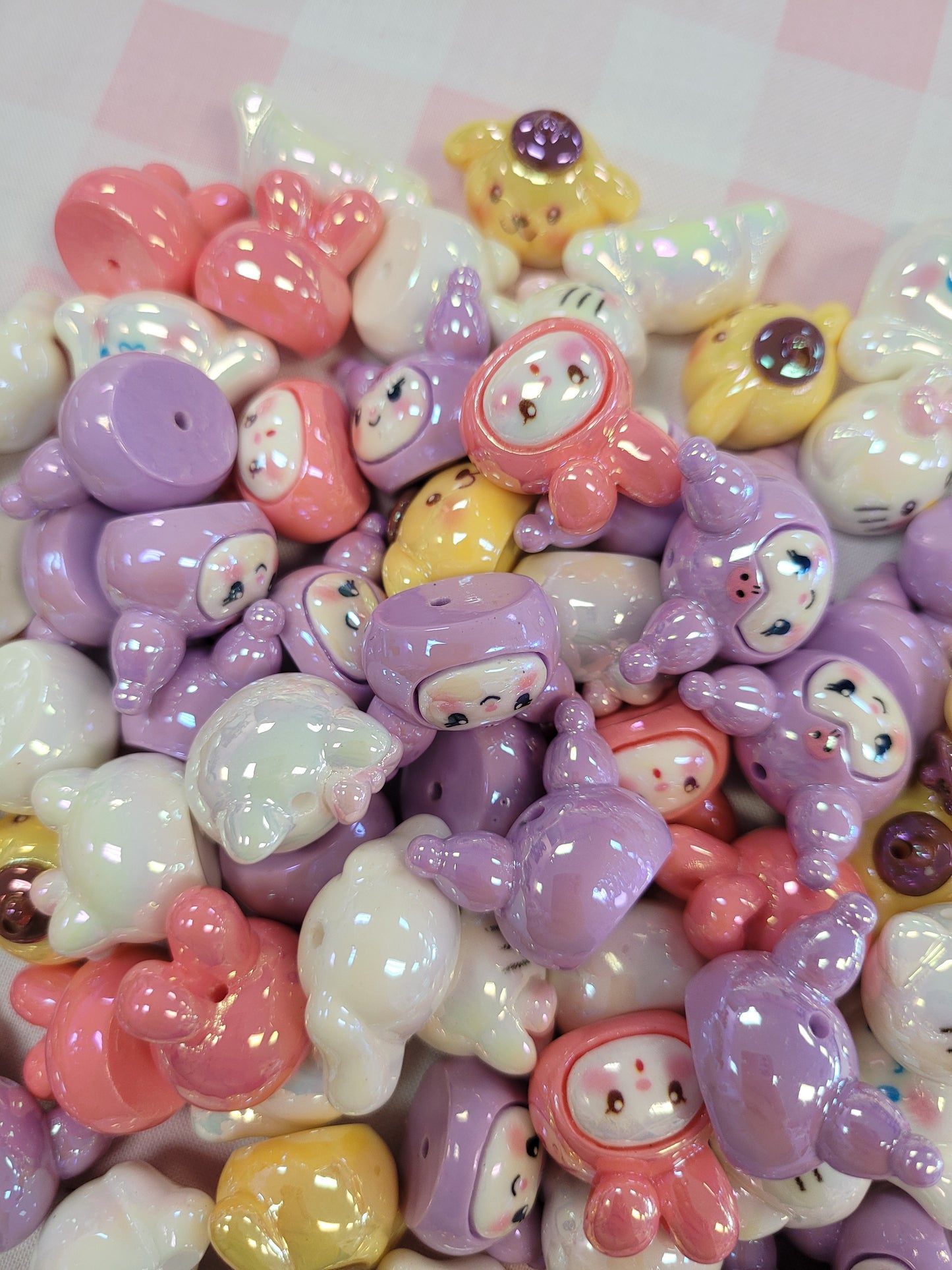 Sanrio Head Bead Acrylic 3
