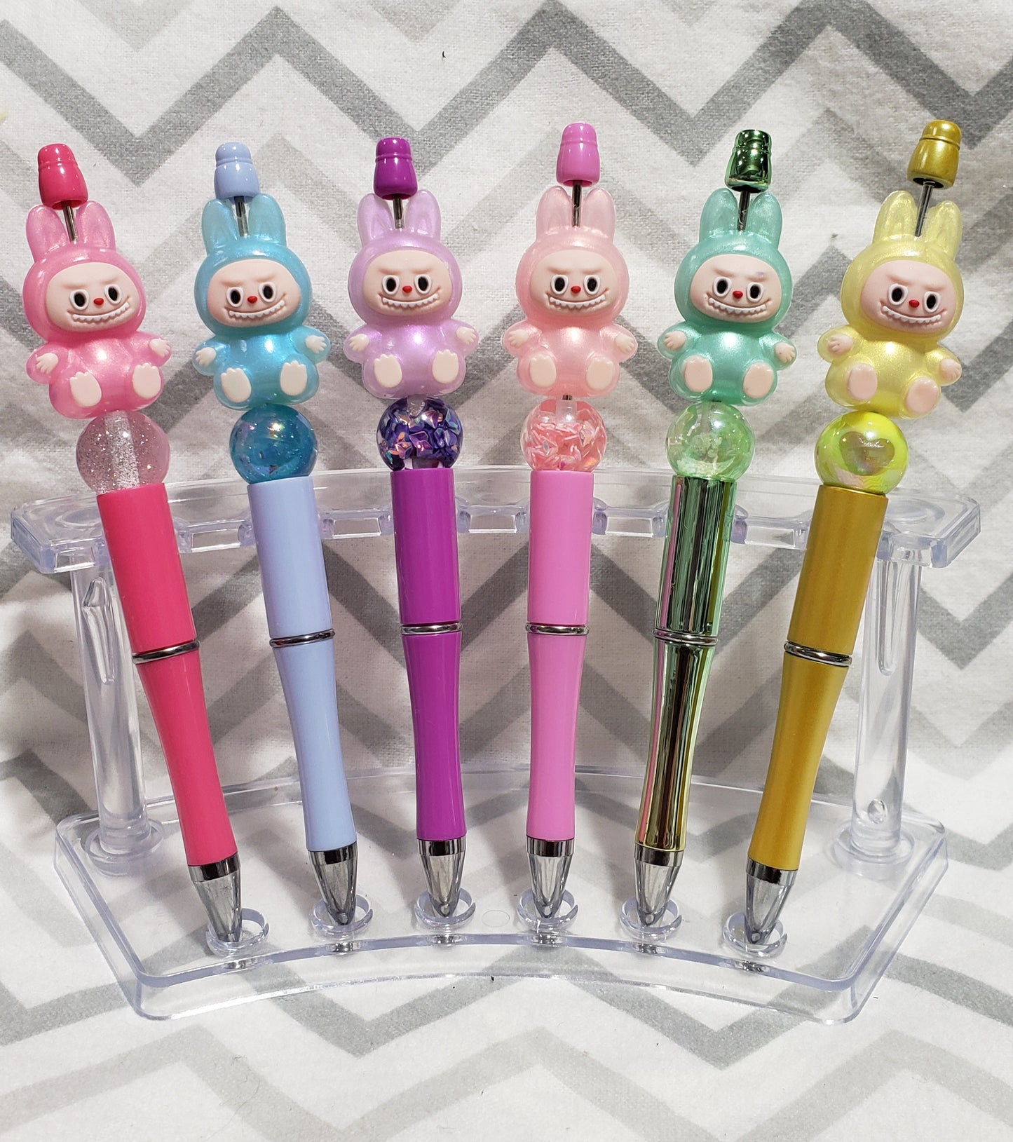 Labubu Sitting Silicone 6 pieces